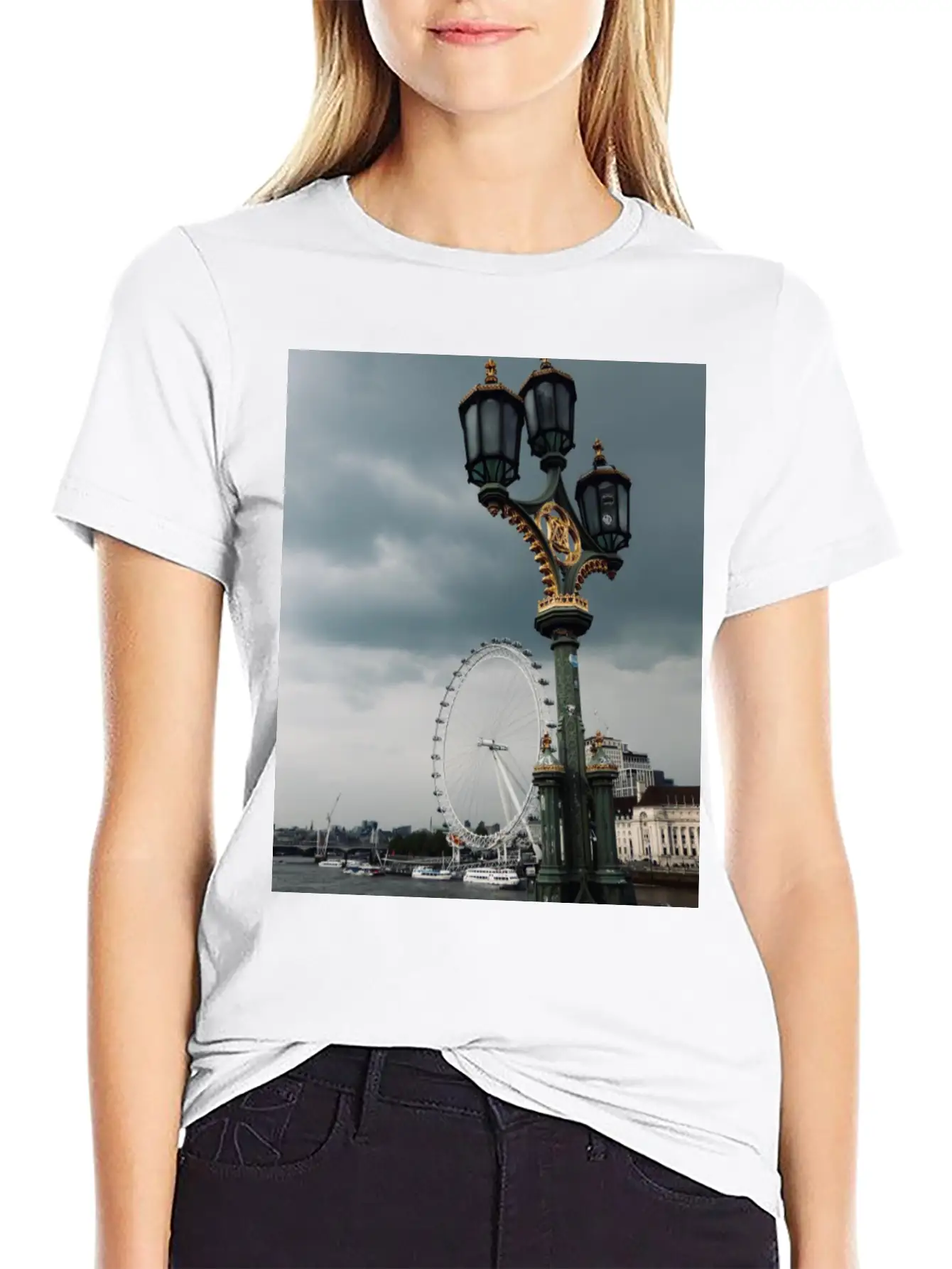 London - Grey (as Always) Unisex Short Sleeve Soft Cotton T-Shirt – Casual Everyday Wear