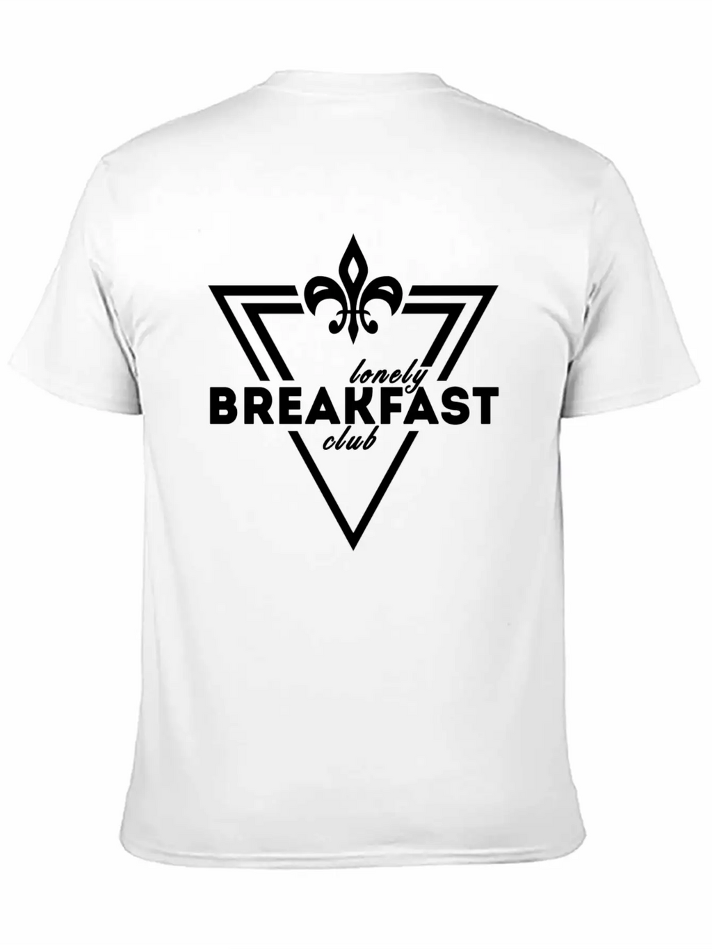 Lonely Breakfast Club Unisex Casual T-Shirt – Clean Design For Daily Comfort