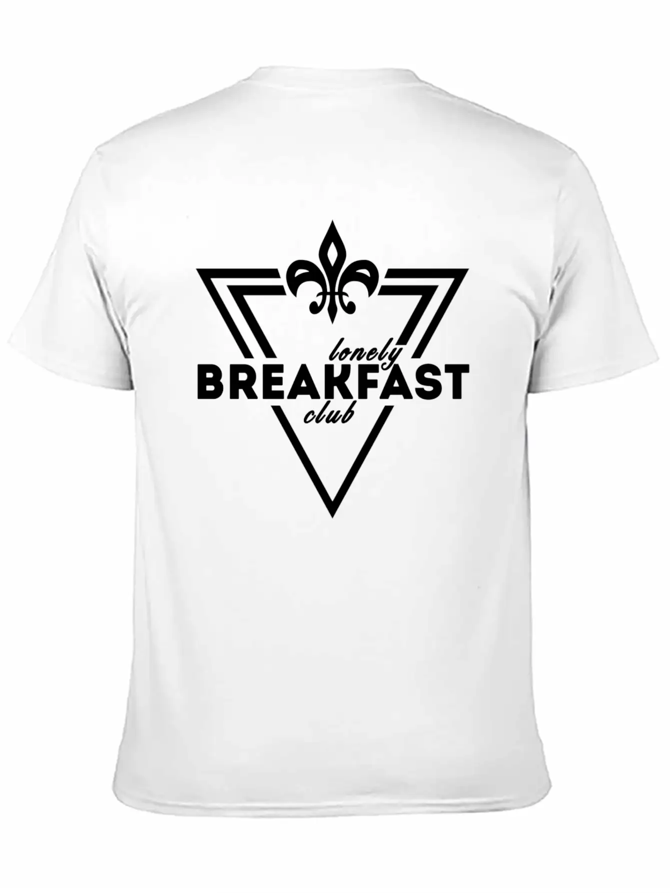 Lonely Breakfast Club Unisex Casual T-Shirt – Clean Design For Daily Comfort