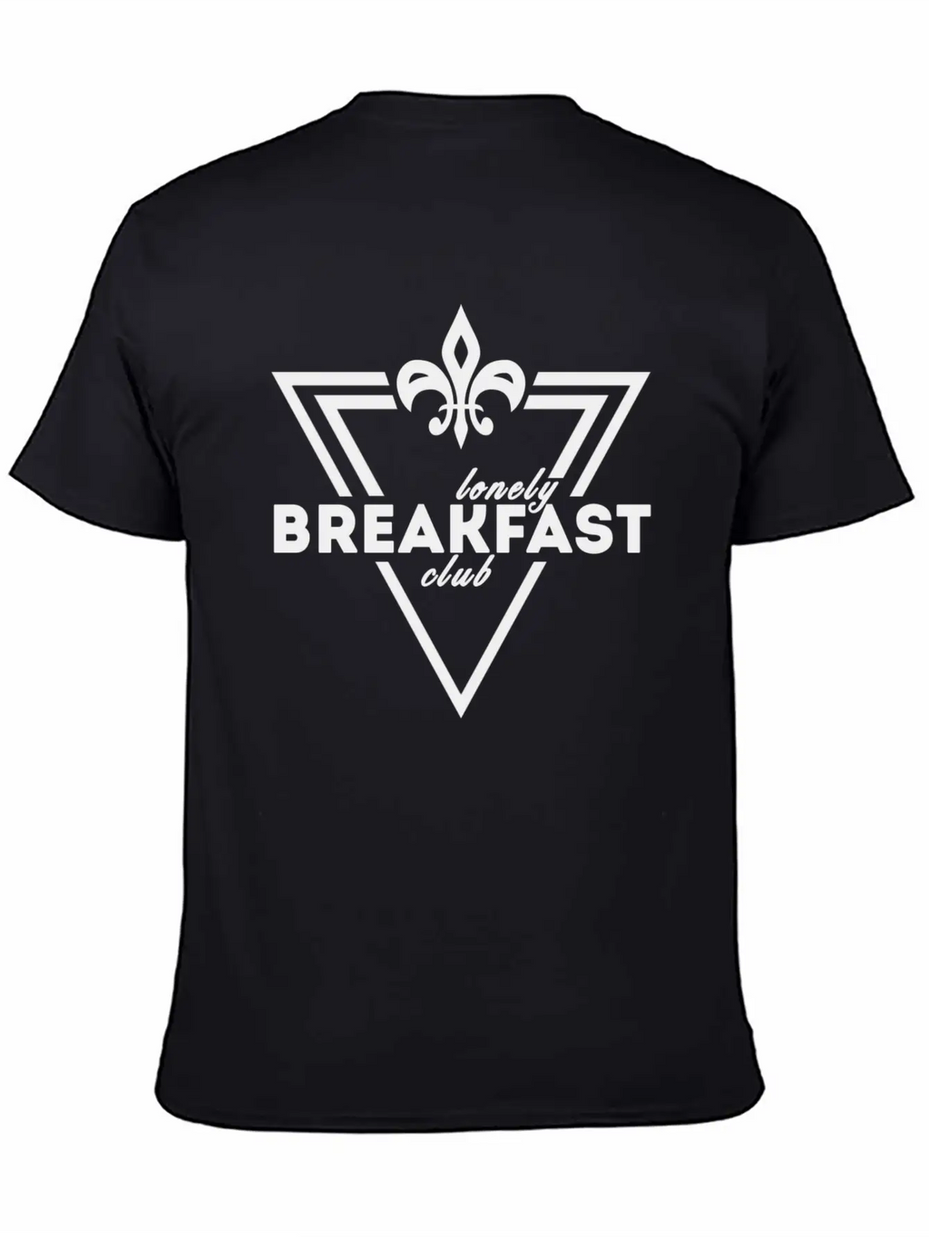 Lonely Breakfast Club Unisex Casual T-Shirt – Clean Design For Daily Comfort