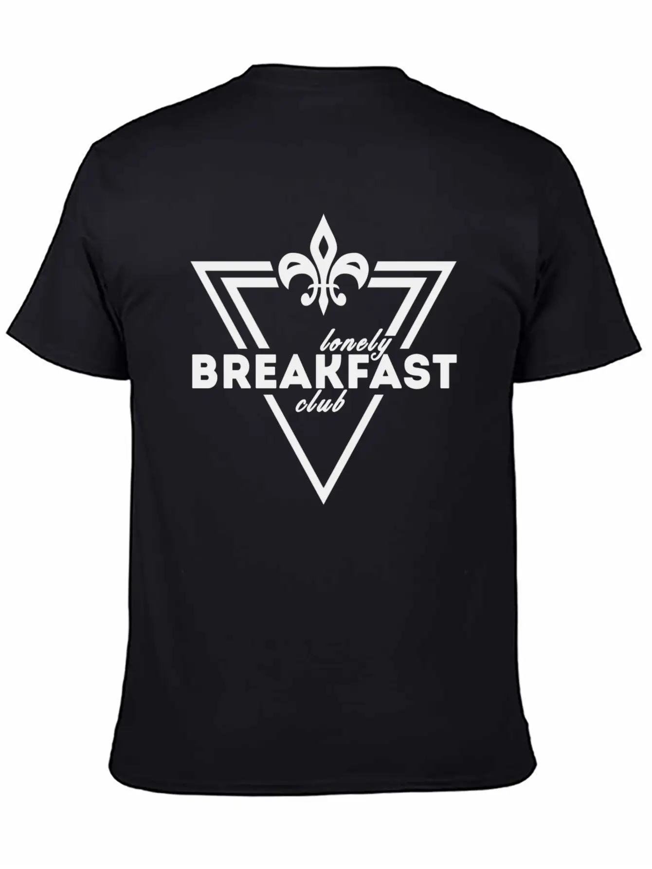 Lonely Breakfast Club Unisex Casual T-Shirt – Clean Design For Daily Comfort