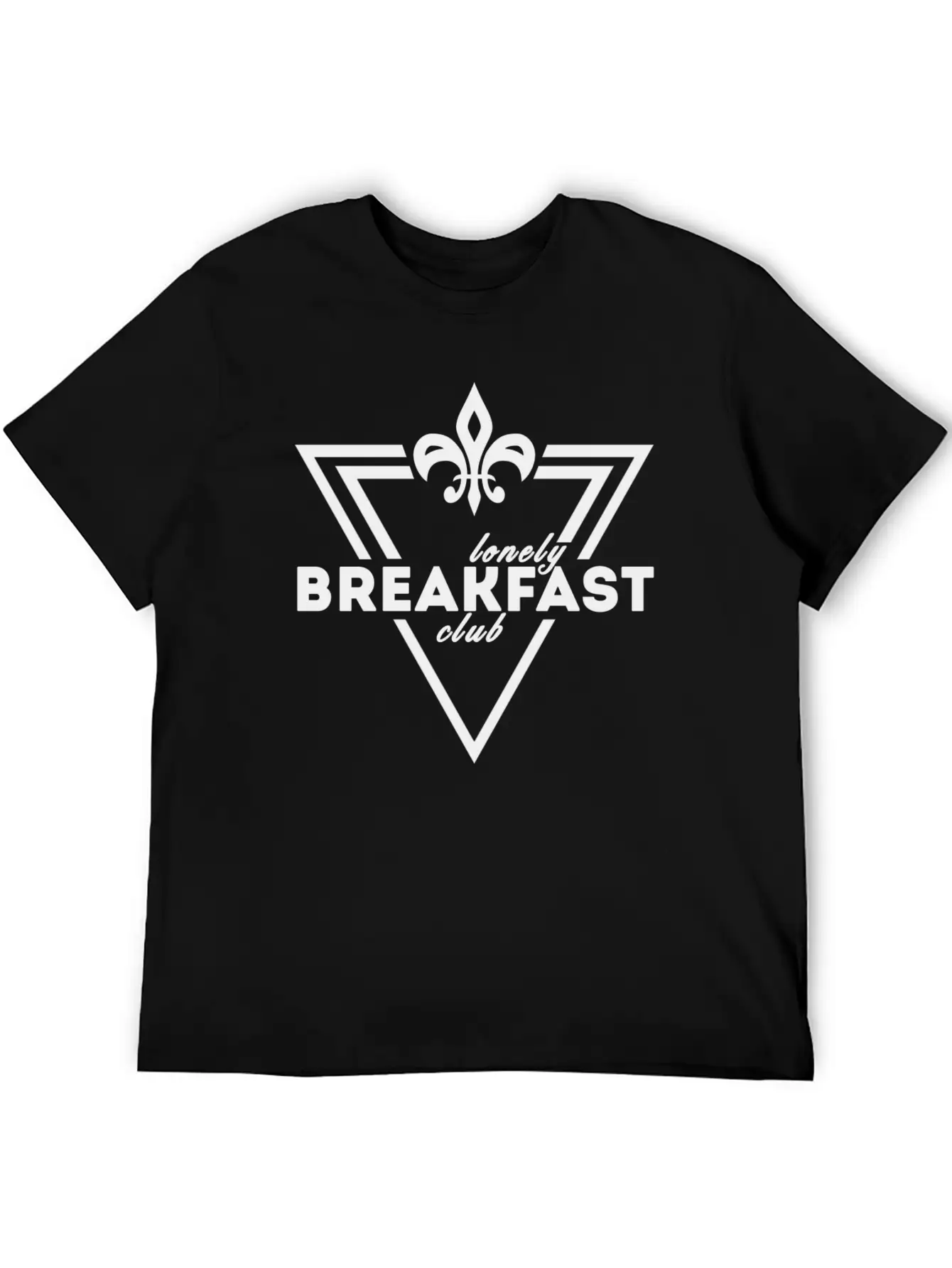 Lonely Breakfast Club Unisex Casual T-Shirt – Clean Design For Daily Comfort