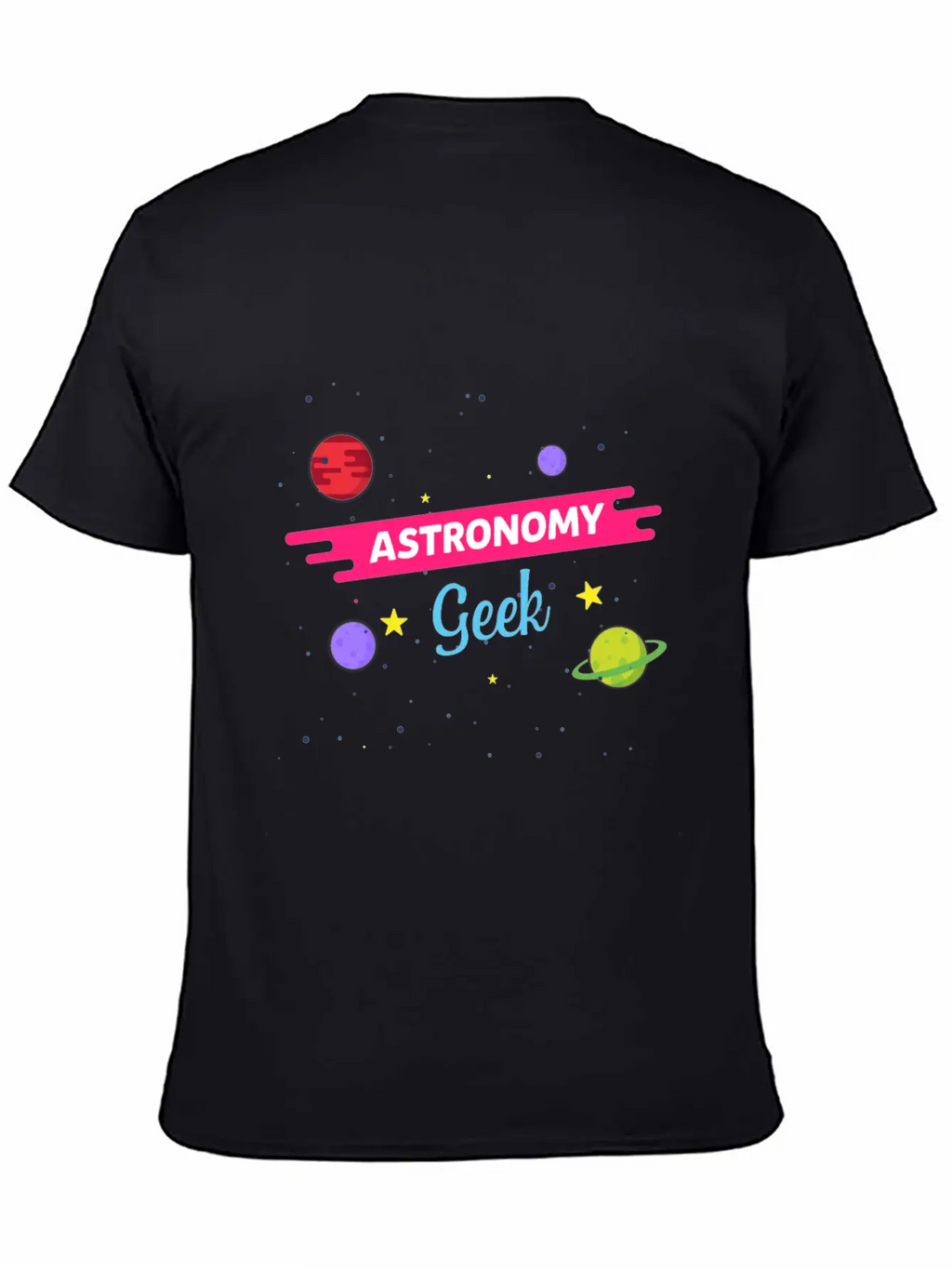 LongshanksTees Astronomy Geek Stylish Everyday T-Shirt – Unisex Basic Cotton Tee