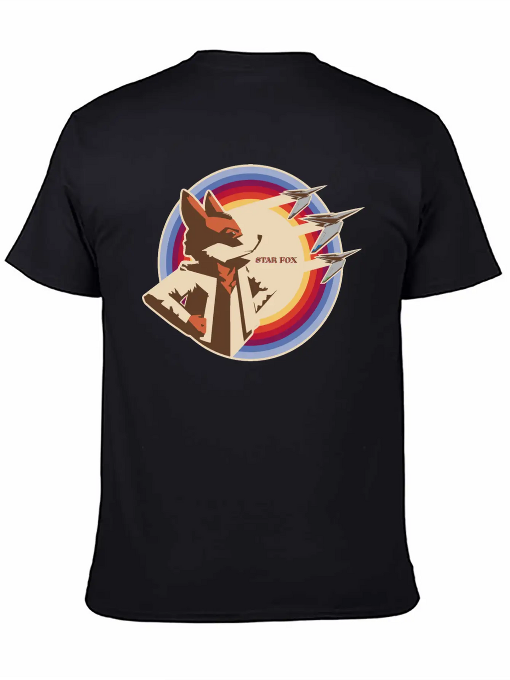 Look To The Stars, Fox Unisex Short Sleeve Soft Cotton T-Shirt – Casual Everyday Wear