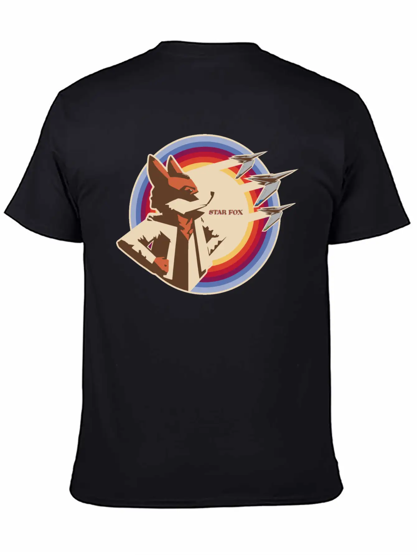 Look To The Stars, Fox Unisex Short Sleeve Soft Cotton T-Shirt – Casual Everyday Wear