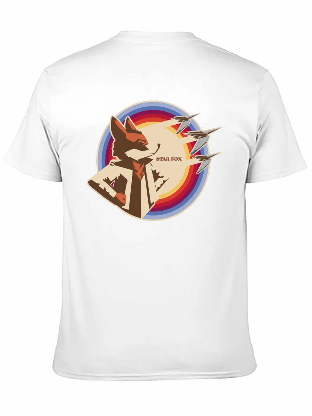 Look To The Stars, Fox Unisex Short Sleeve Soft Cotton T-Shirt – Casual Everyday Wear