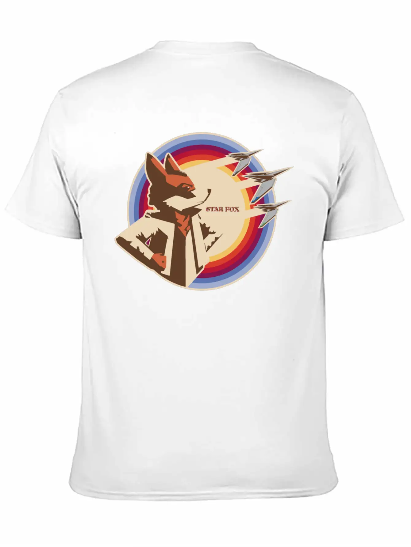 Look To The Stars, Fox Unisex Short Sleeve Soft Cotton T-Shirt – Casual Everyday Wear