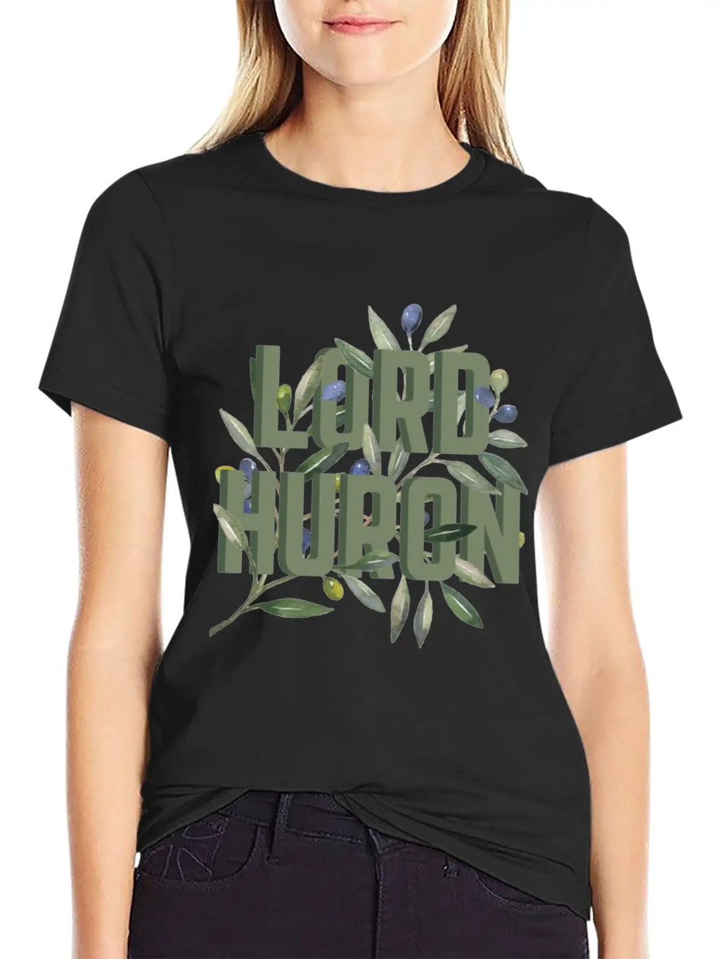 Lord Huron Olive Branch Casual Graphic T-Shirt – Simple And Comfortable Daily Wear