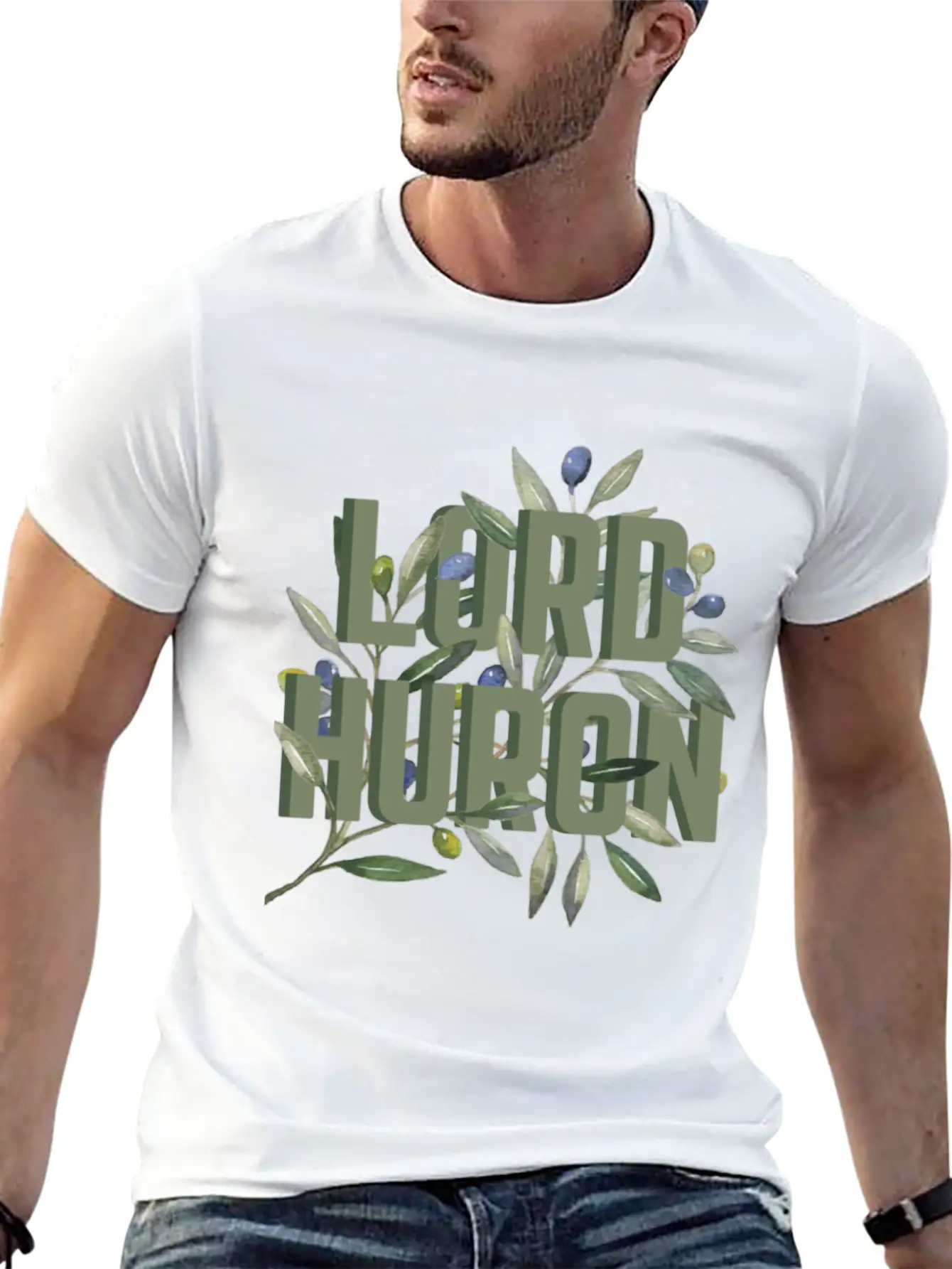 Lord Huron Olive Branch Casual Graphic T-Shirt – Simple And Comfortable Daily Wear