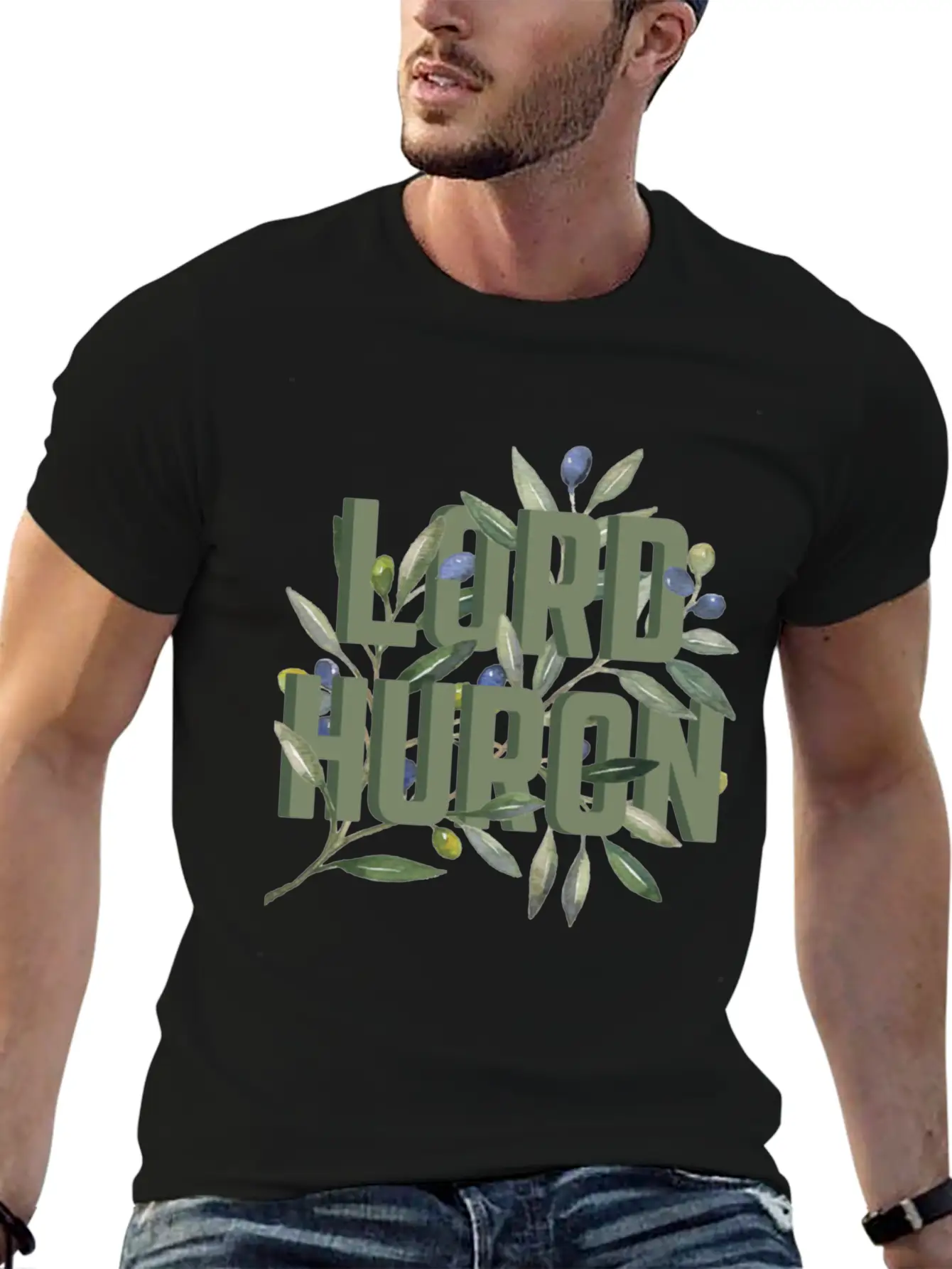 Lord Huron Olive Branch Casual Graphic T-Shirt – Simple And Comfortable Daily Wear