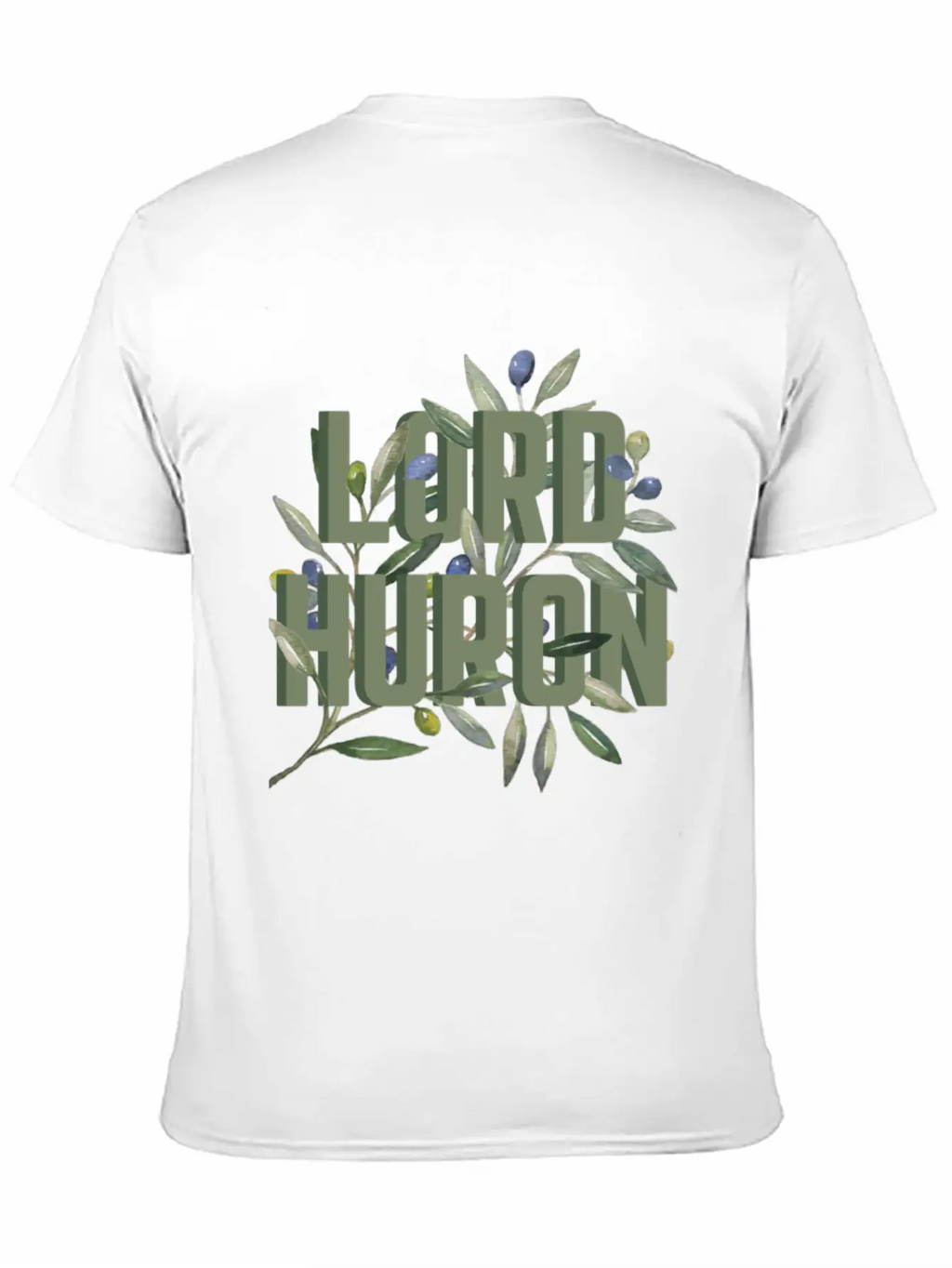 Lord Huron Olive Branch Casual Graphic T-Shirt – Simple And Comfortable Daily Wear