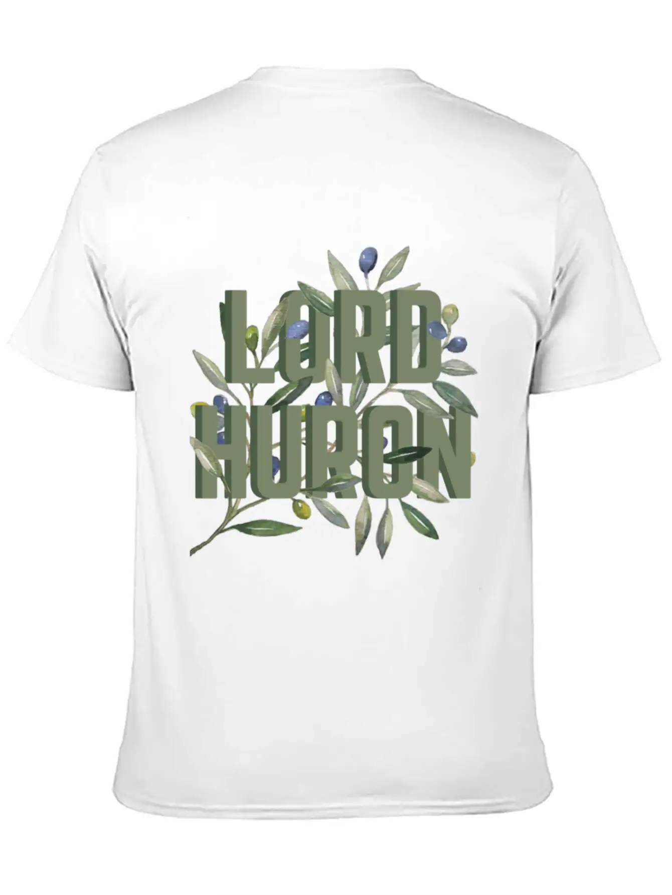 Lord Huron Olive Branch Casual Graphic T-Shirt – Simple And Comfortable Daily Wear