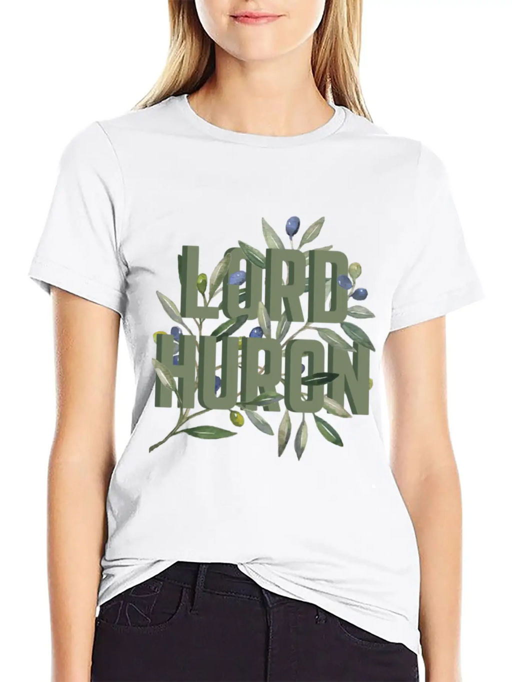 Lord Huron Olive Branch Casual Graphic T-Shirt – Simple And Comfortable Daily Wear