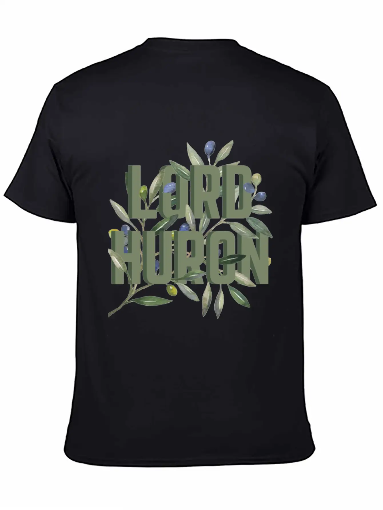 Lord Huron Olive Branch Casual Graphic T-Shirt – Simple And Comfortable Daily Wear