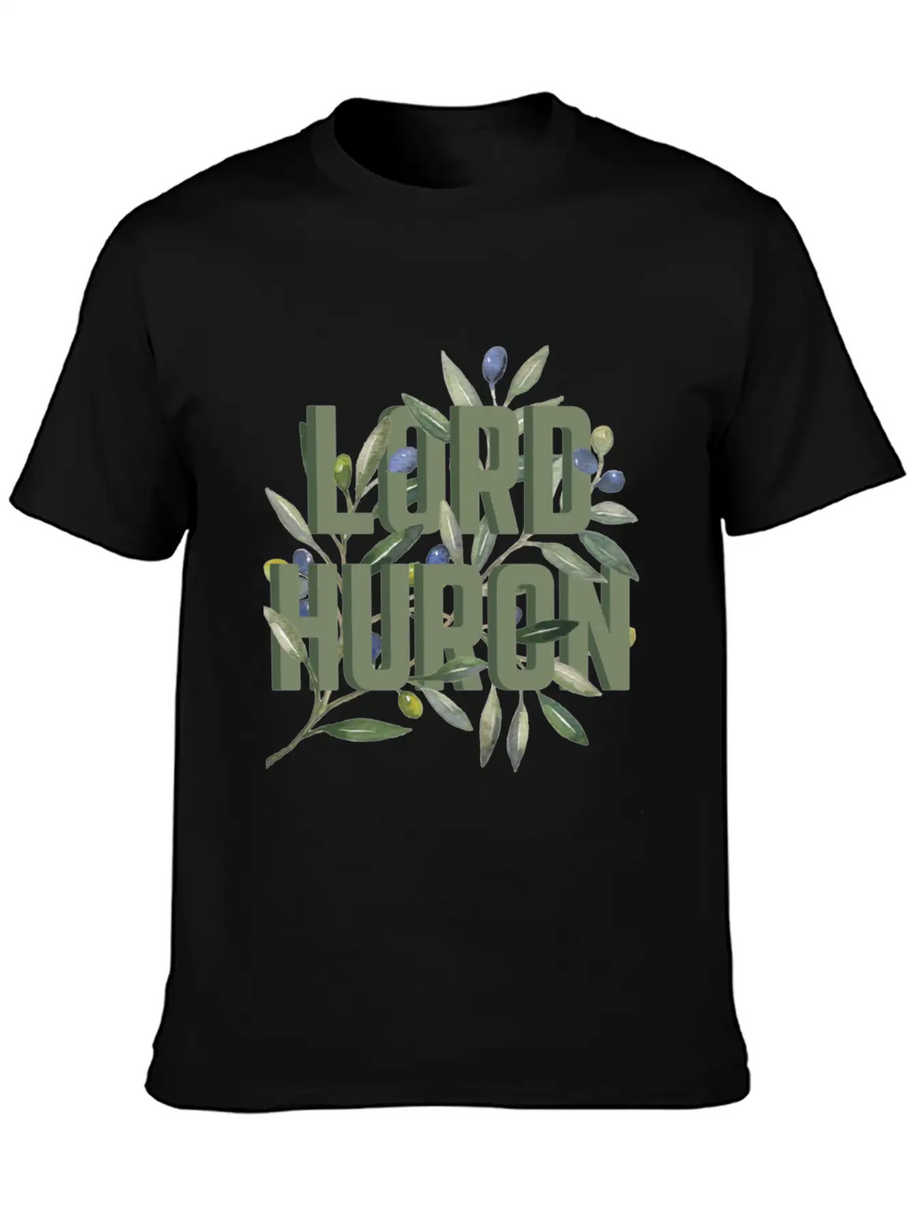 Lord Huron Olive Branch Casual Graphic T-Shirt – Simple And Comfortable Daily Wear