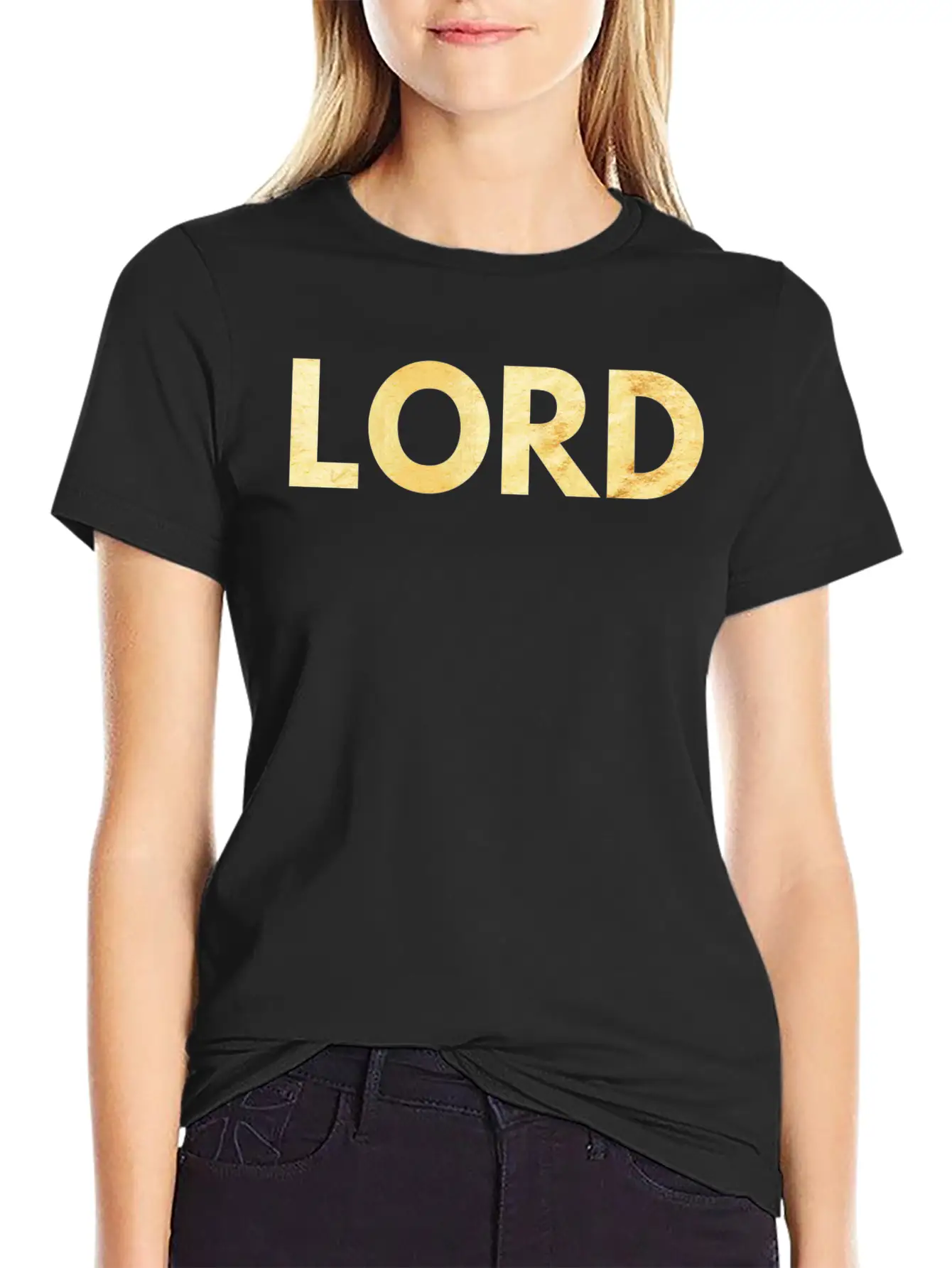 Lord | The Name Of God Unisex Short Sleeve Soft Cotton T-Shirt – Casual Everyday Wear