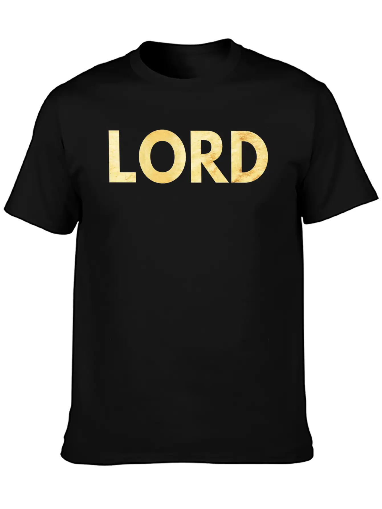 Lord | The Name Of God Unisex Short Sleeve Soft Cotton T-Shirt – Casual Everyday Wear