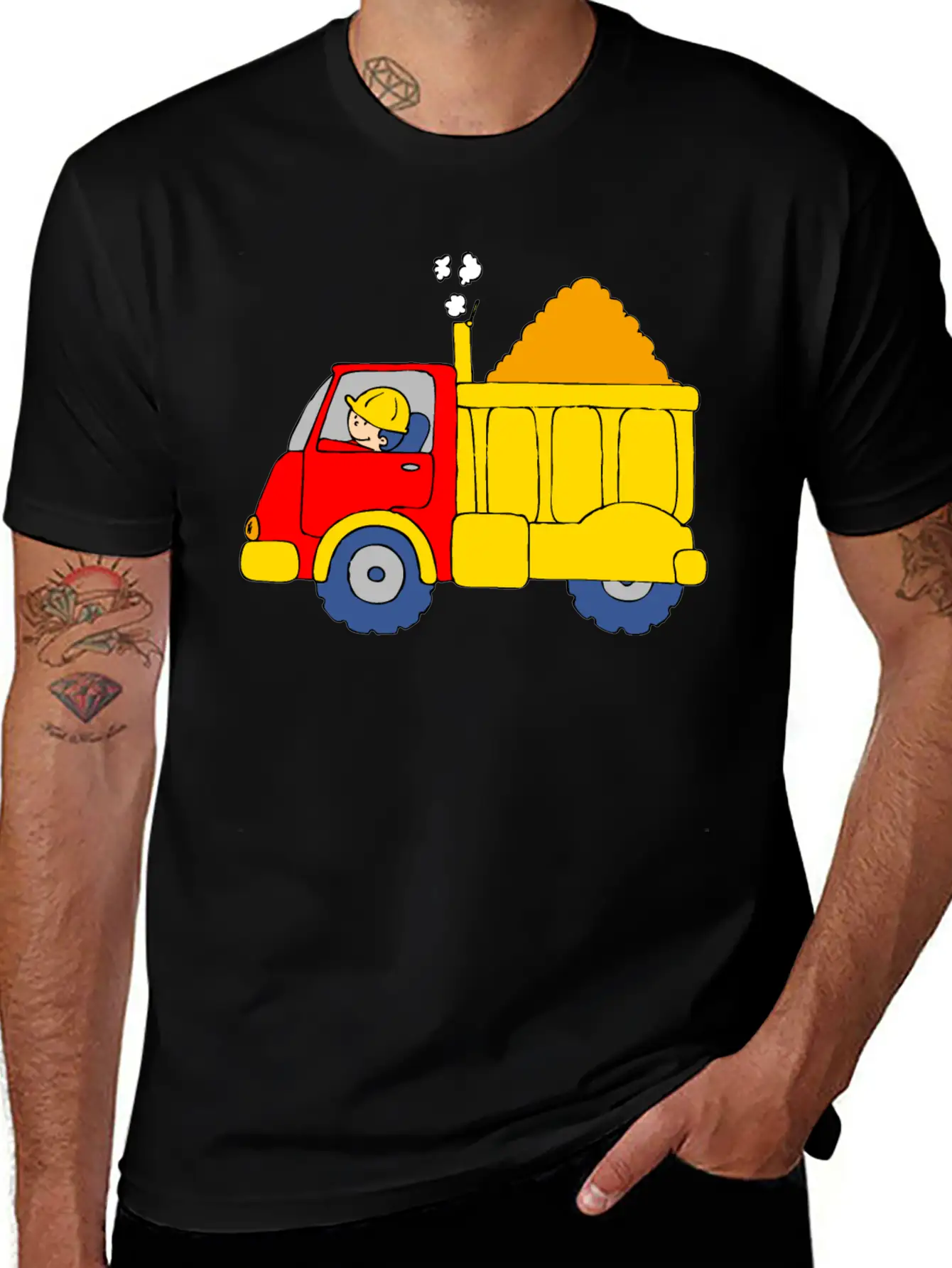 Lorry Truck Unisex Casual T-Shirt – Clean Design For Daily Comfort
