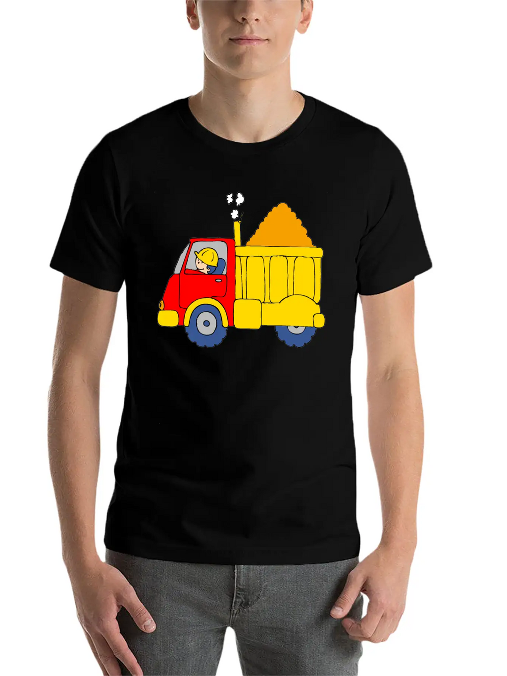 Lorry Truck Unisex Casual T-Shirt – Clean Design For Daily Comfort
