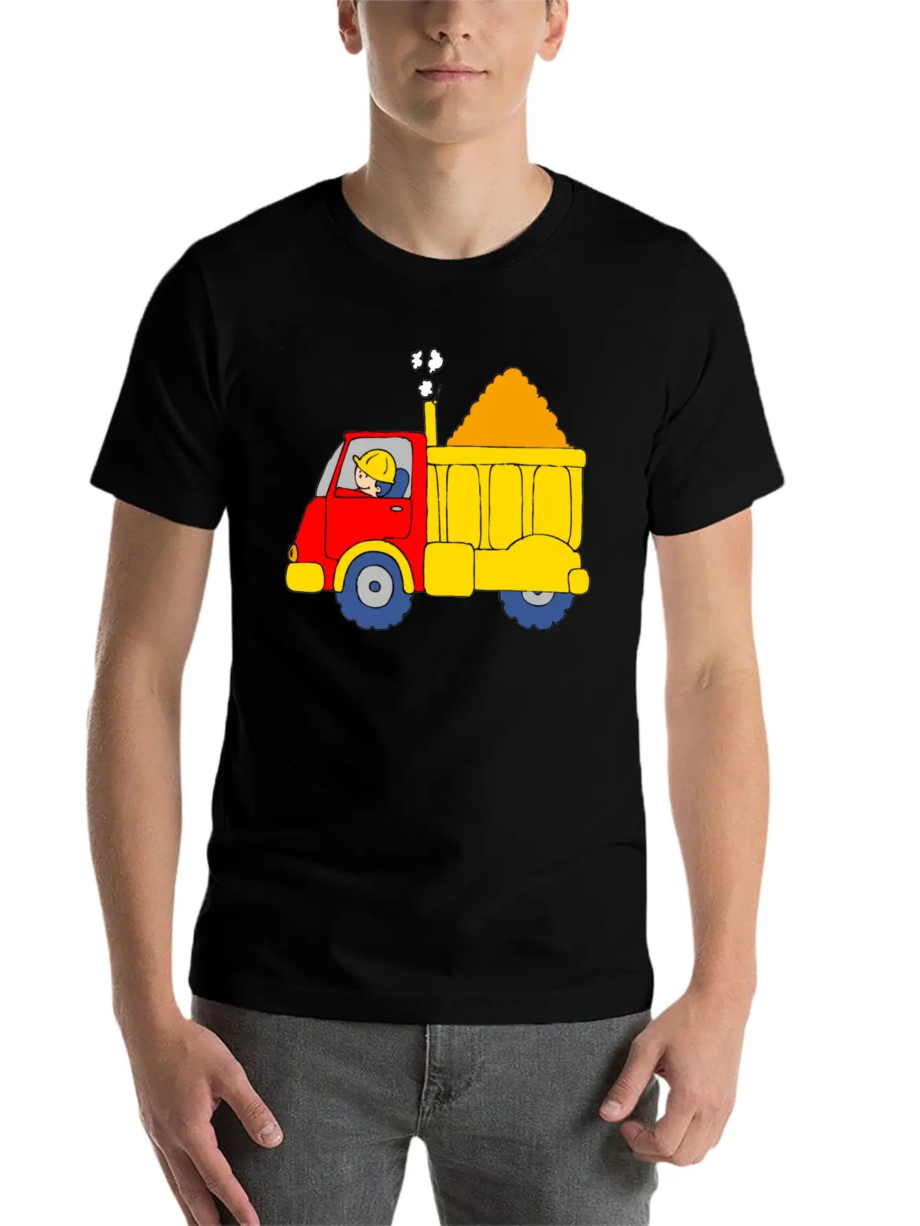 Lorry Truck Unisex Casual T-Shirt – Clean Design For Daily Comfort