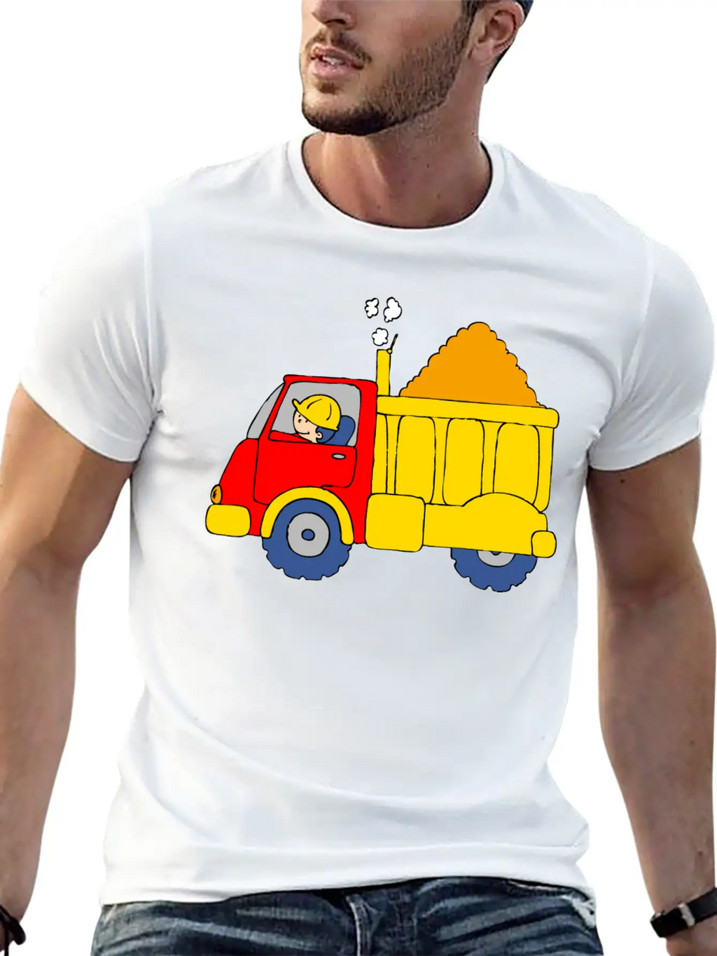 Lorry Truck Unisex Casual T-Shirt – Clean Design For Daily Comfort