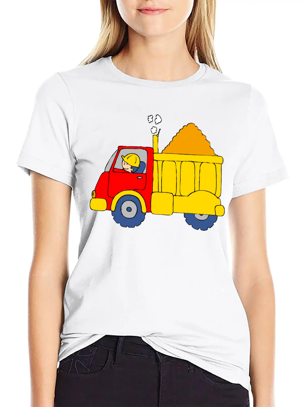 Lorry Truck Unisex Casual T-Shirt – Clean Design For Daily Comfort