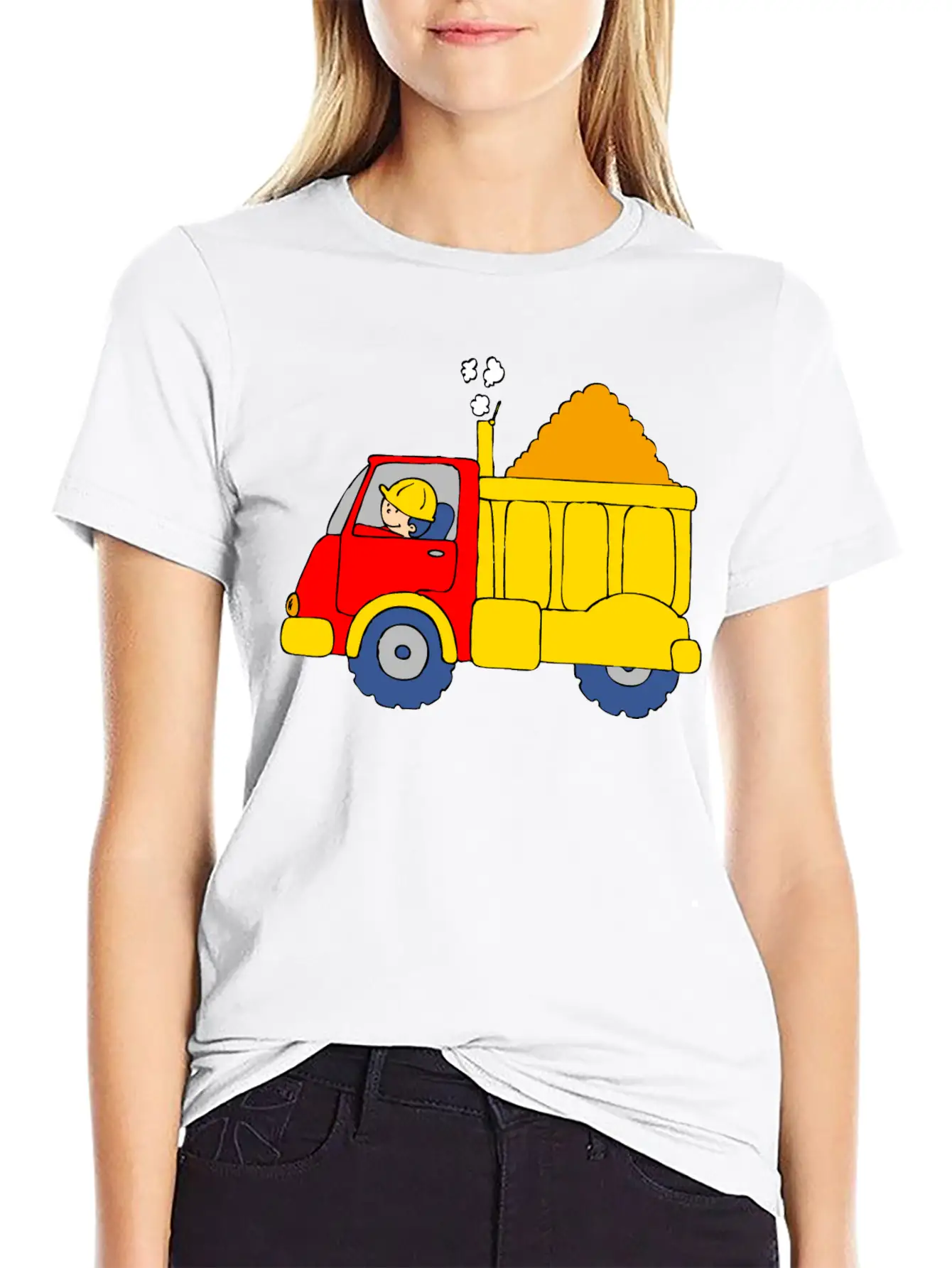 Lorry Truck Unisex Casual T-Shirt – Clean Design For Daily Comfort