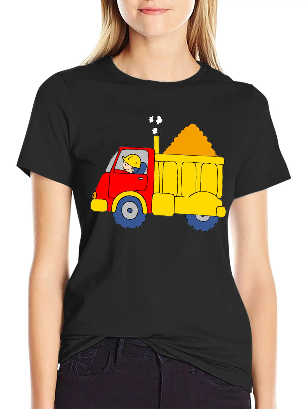 Lorry Truck Unisex Casual T-Shirt – Clean Design For Daily Comfort