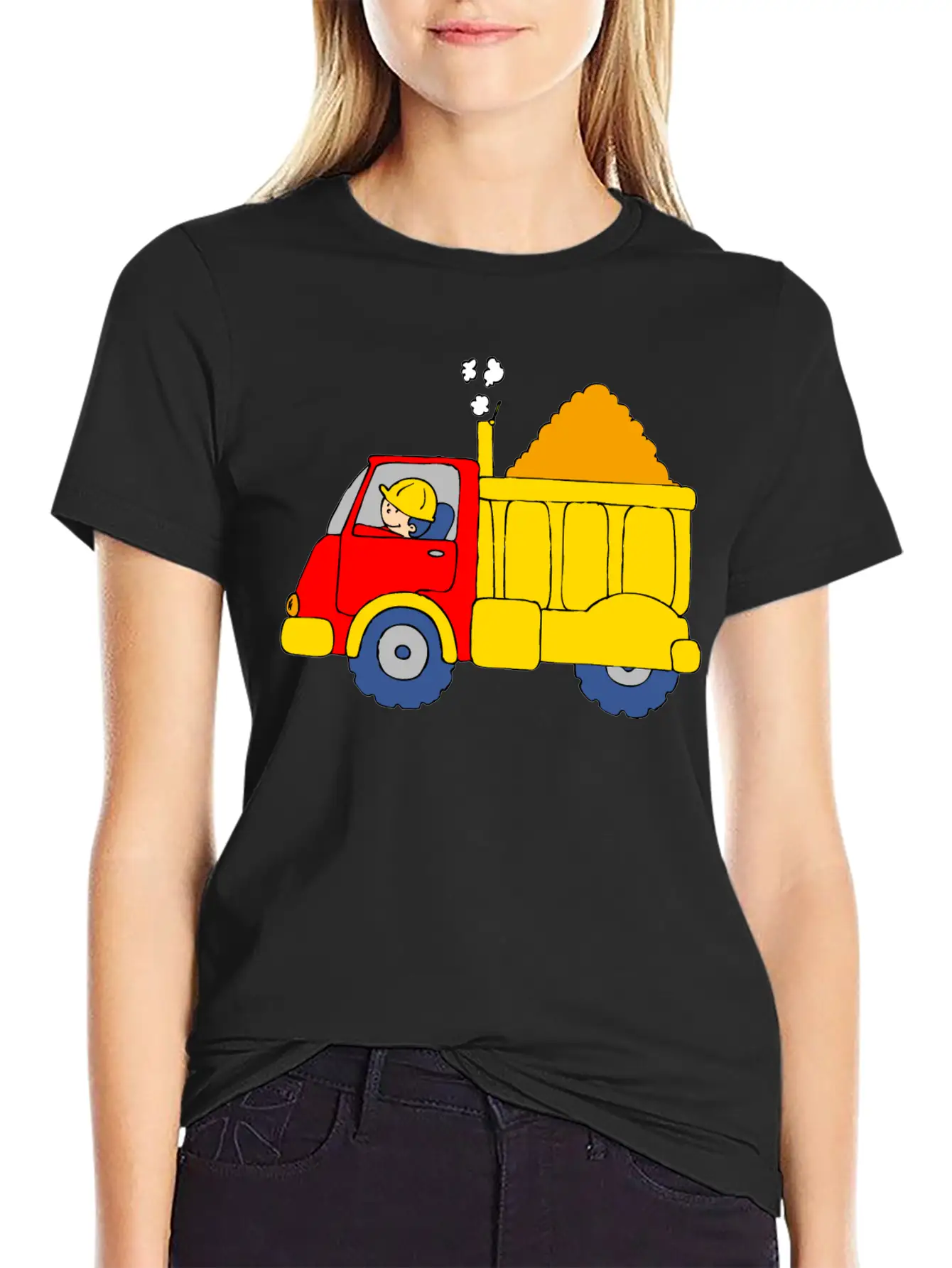 Lorry Truck Unisex Casual T-Shirt – Clean Design For Daily Comfort