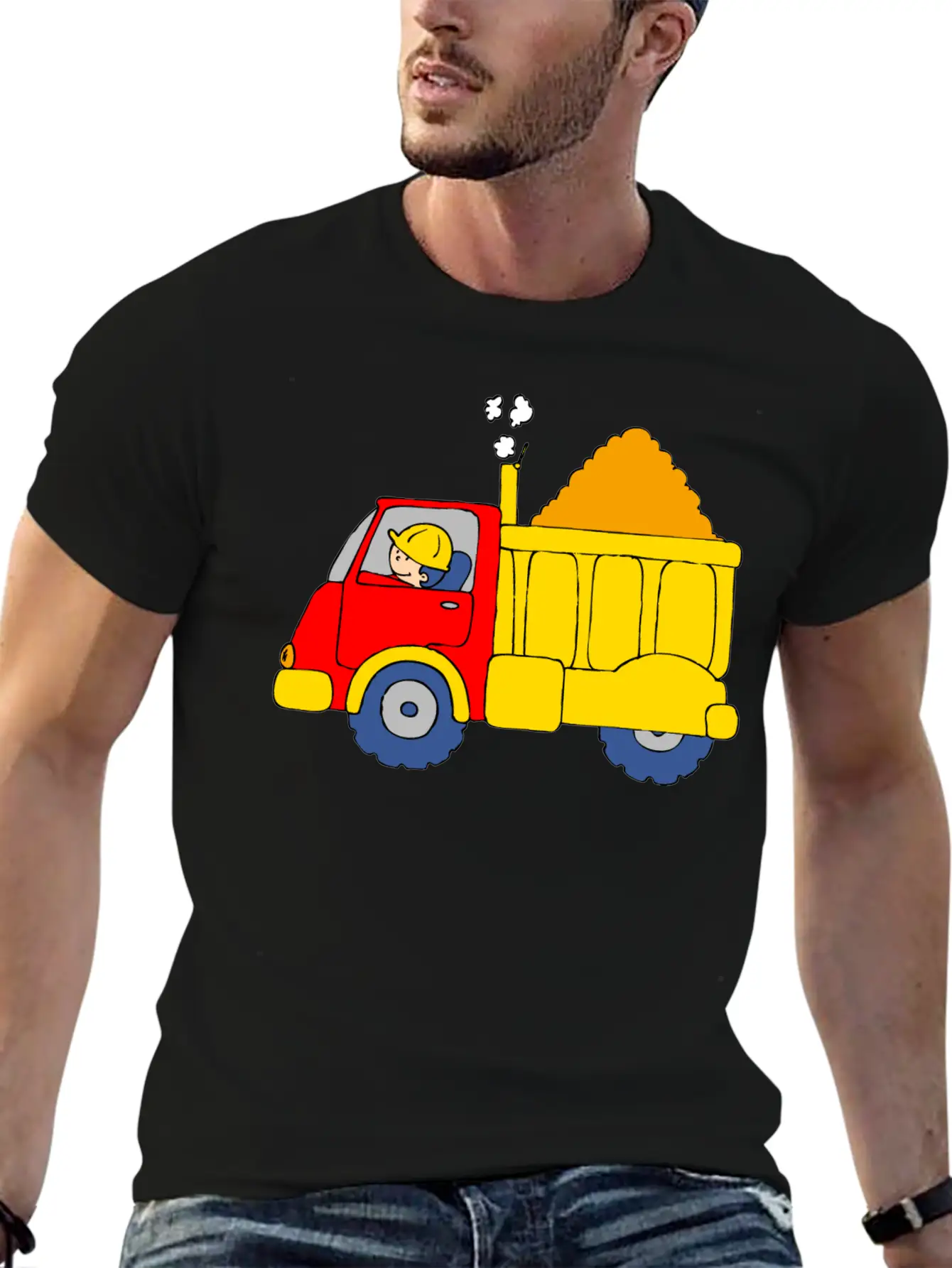 Lorry Truck Unisex Casual T-Shirt – Clean Design For Daily Comfort