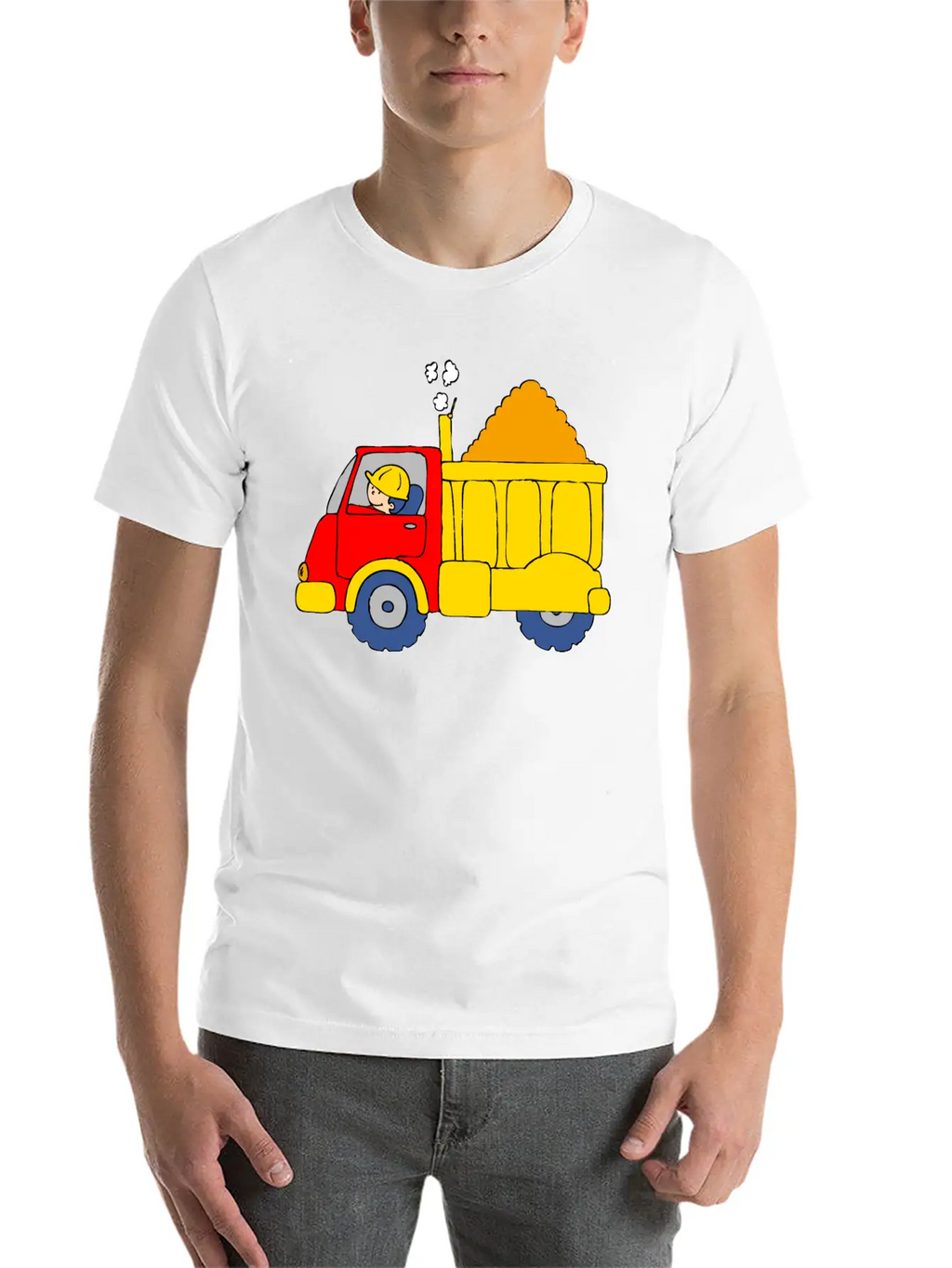 Lorry Truck Unisex Casual T-Shirt – Clean Design For Daily Comfort