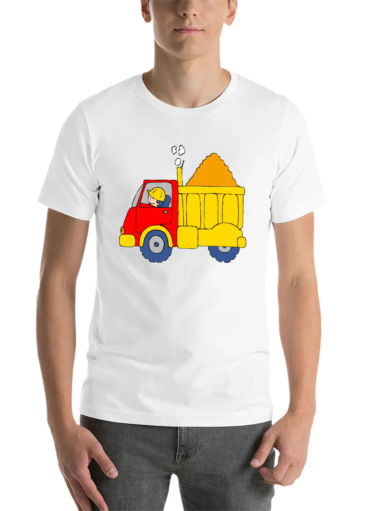 Lorry Truck Unisex Casual T-Shirt – Clean Design For Daily Comfort
