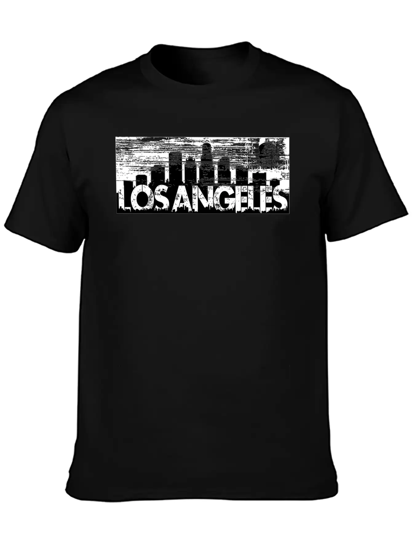 Los Angeles Cityscape Street Wear Unisex Casual T-Shirt – Clean Design For Daily Comfort
