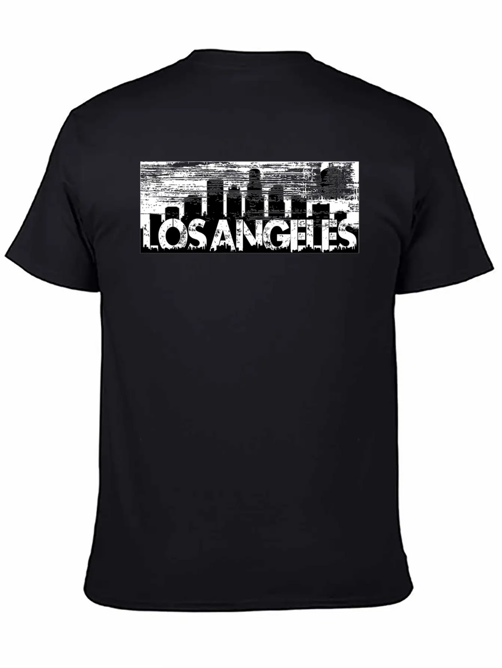 Los Angeles Cityscape Street Wear Unisex Casual T-Shirt – Clean Design For Daily Comfort