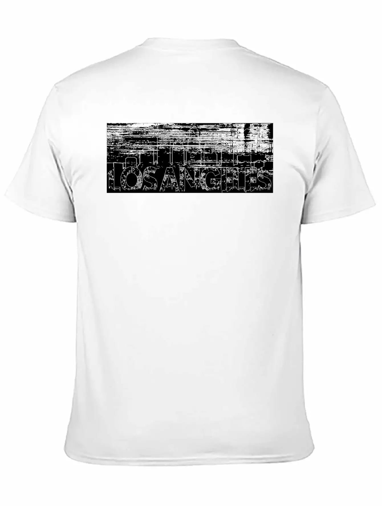 Los Angeles Cityscape Street Wear Unisex Casual T-Shirt – Clean Design For Daily Comfort