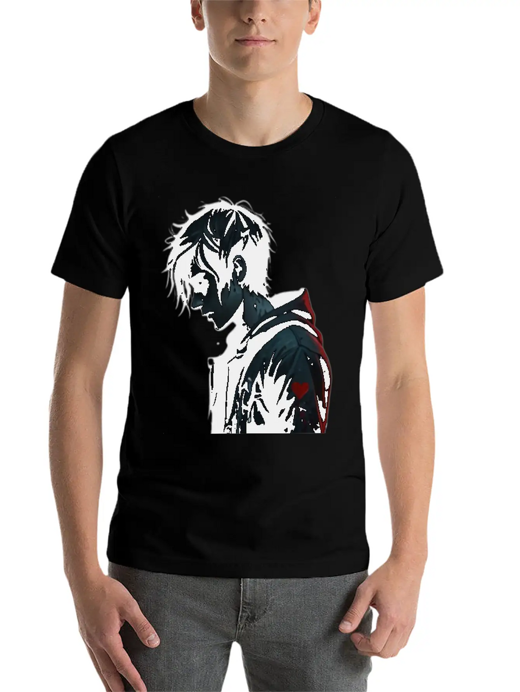 "Lost In Shadows" Unisex Casual T-Shirt – Clean Design For Daily Comfort