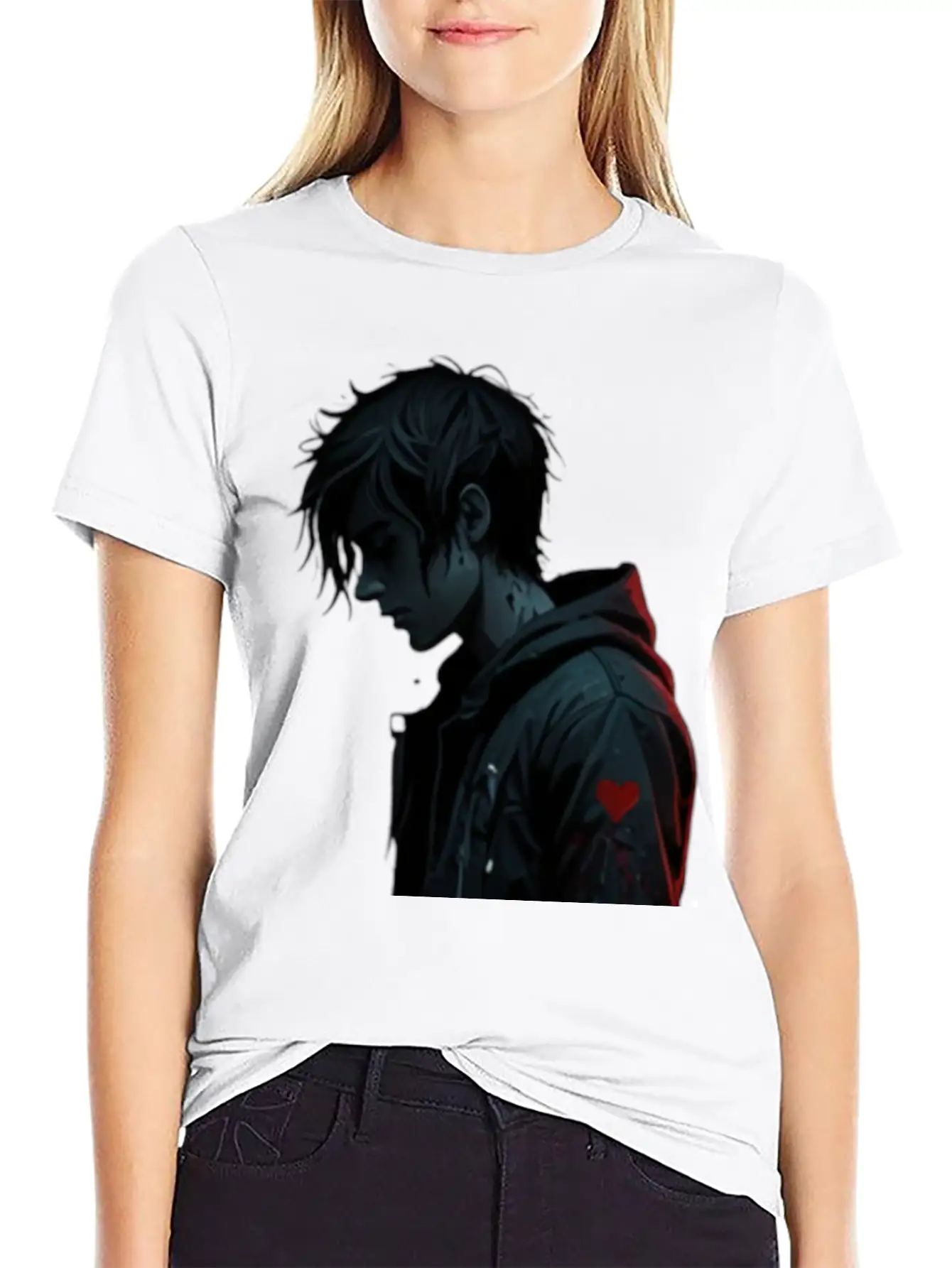 "Lost In Shadows" Unisex Casual T-Shirt – Clean Design For Daily Comfort