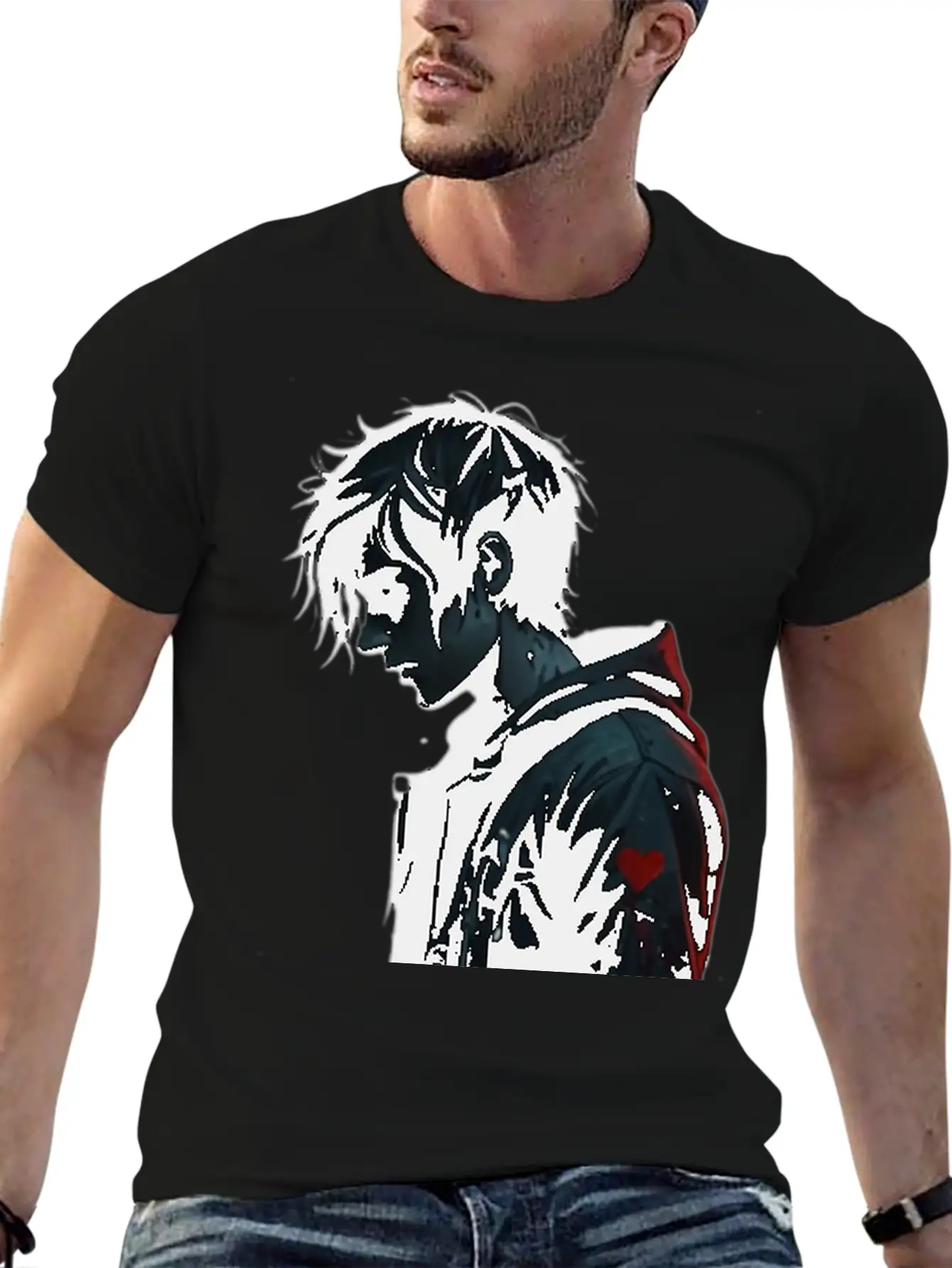 "Lost In Shadows" Unisex Casual T-Shirt – Clean Design For Daily Comfort