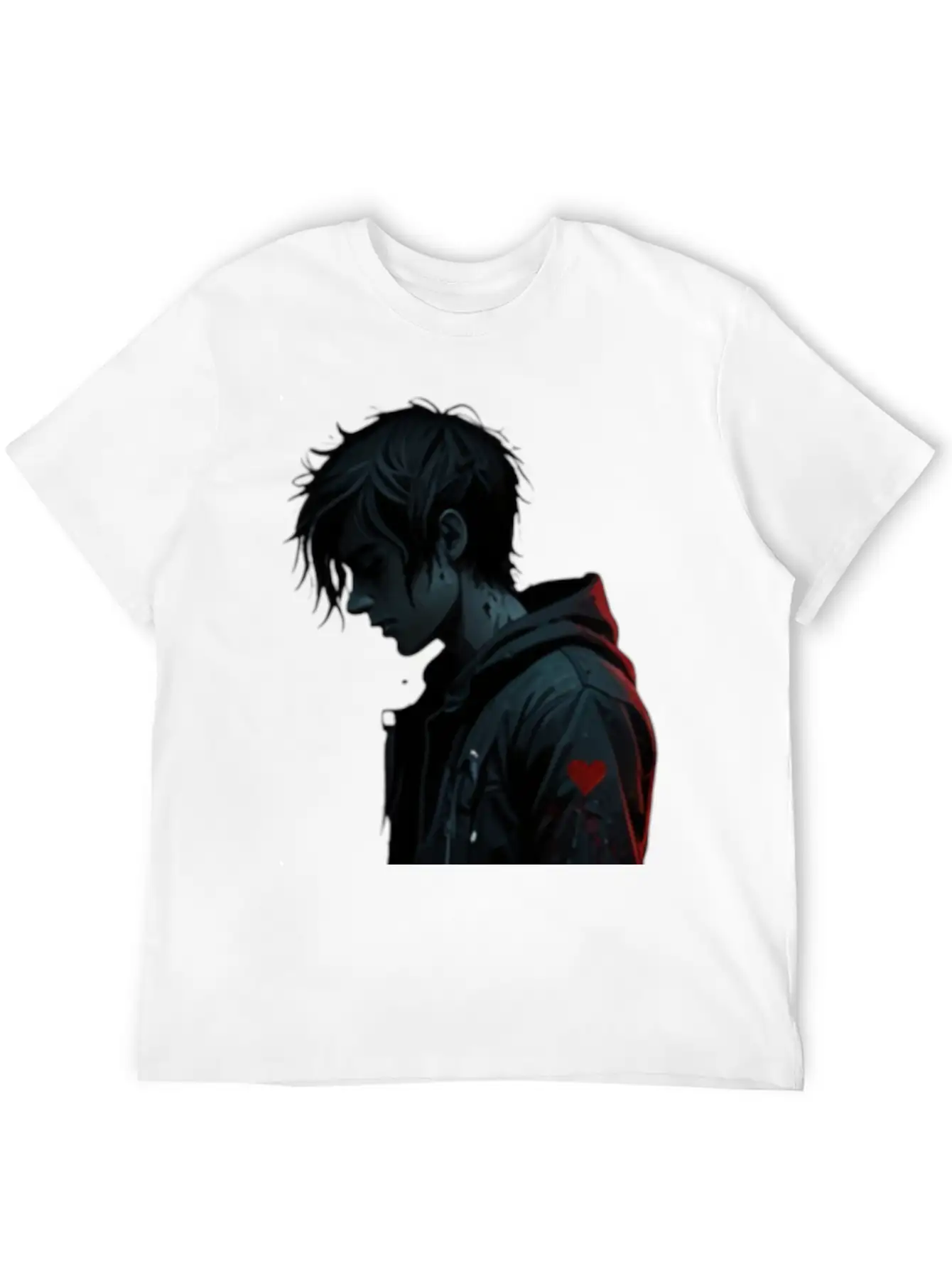 "Lost In Shadows" Unisex Casual T-Shirt – Clean Design For Daily Comfort