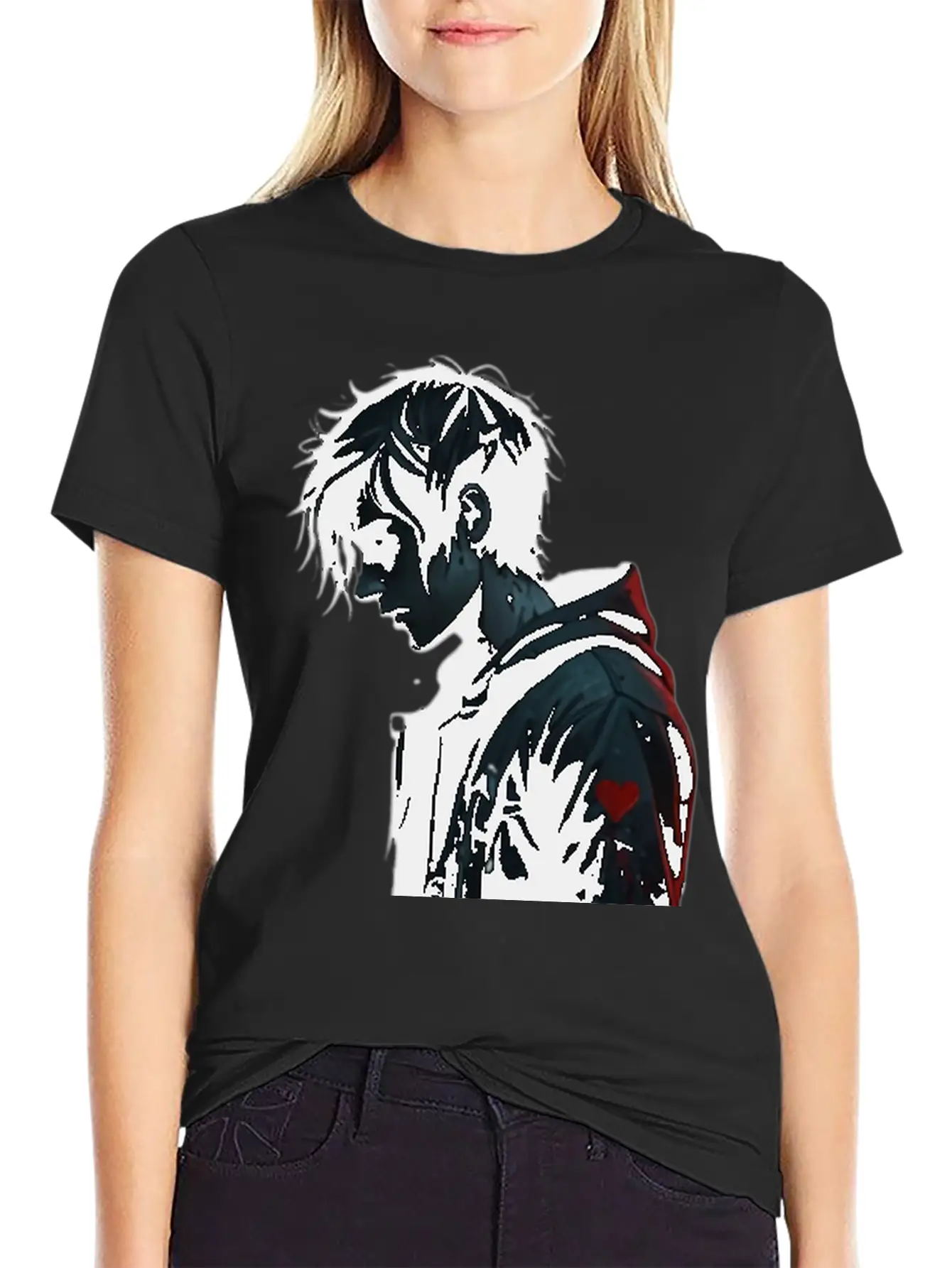 "Lost In Shadows" Unisex Casual T-Shirt – Clean Design For Daily Comfort