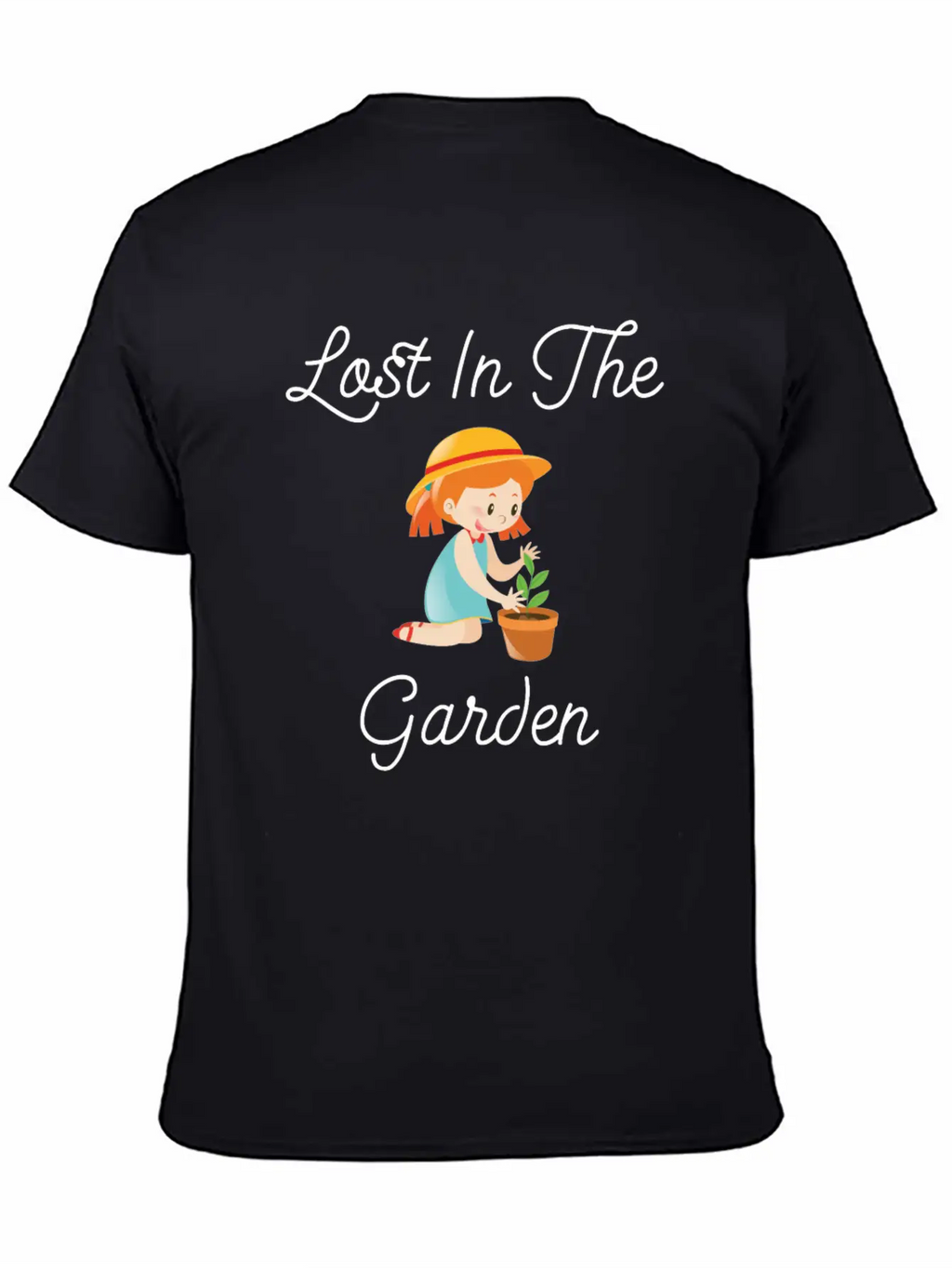 Lost In The Garden Nature Lover Gardening T-Shirt Unisex Casual T-Shirt – Clean Design For Daily Comfort