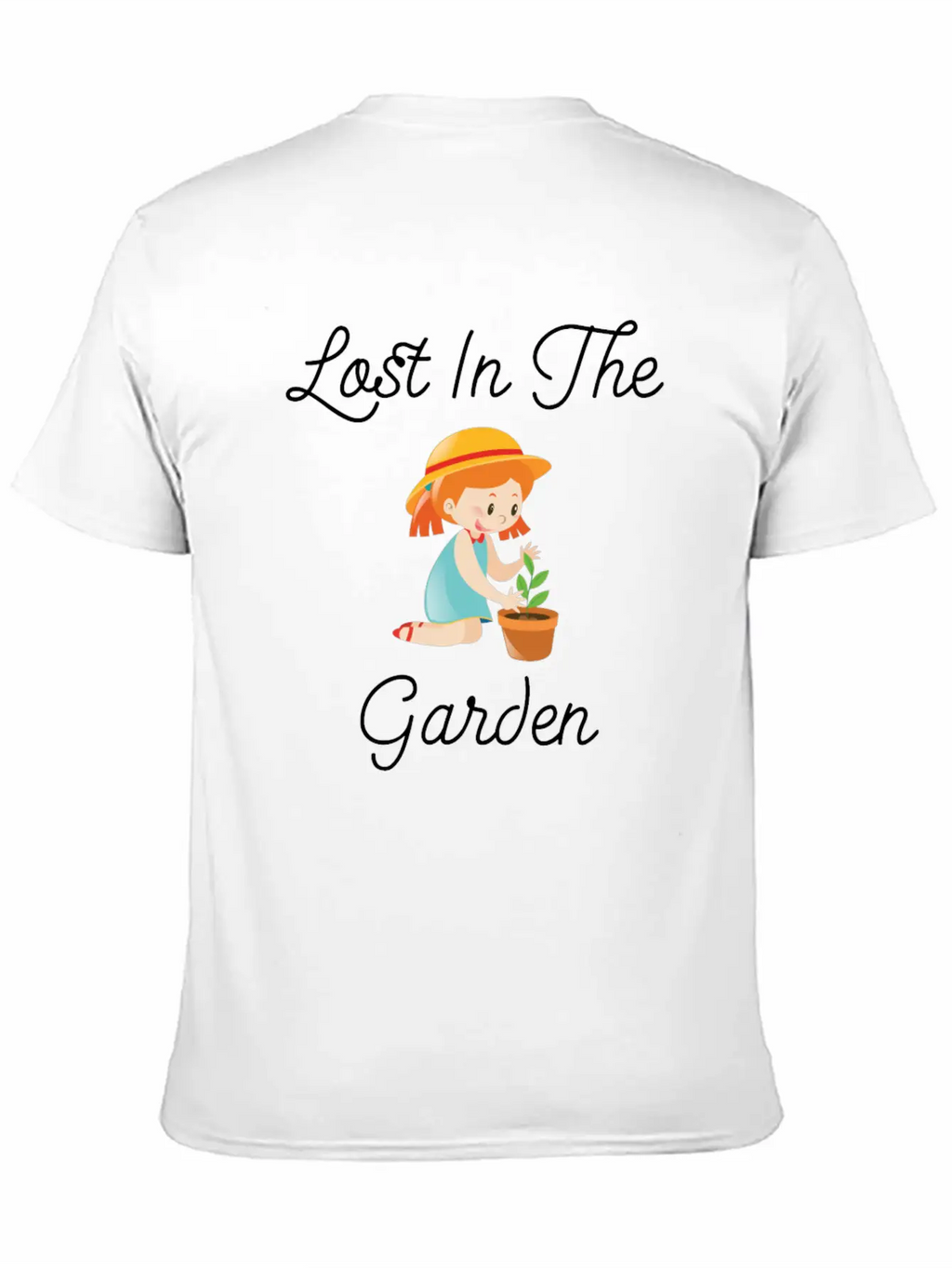 Lost In The Garden Nature Lover Gardening T-Shirt Unisex Casual T-Shirt – Clean Design For Daily Comfort
