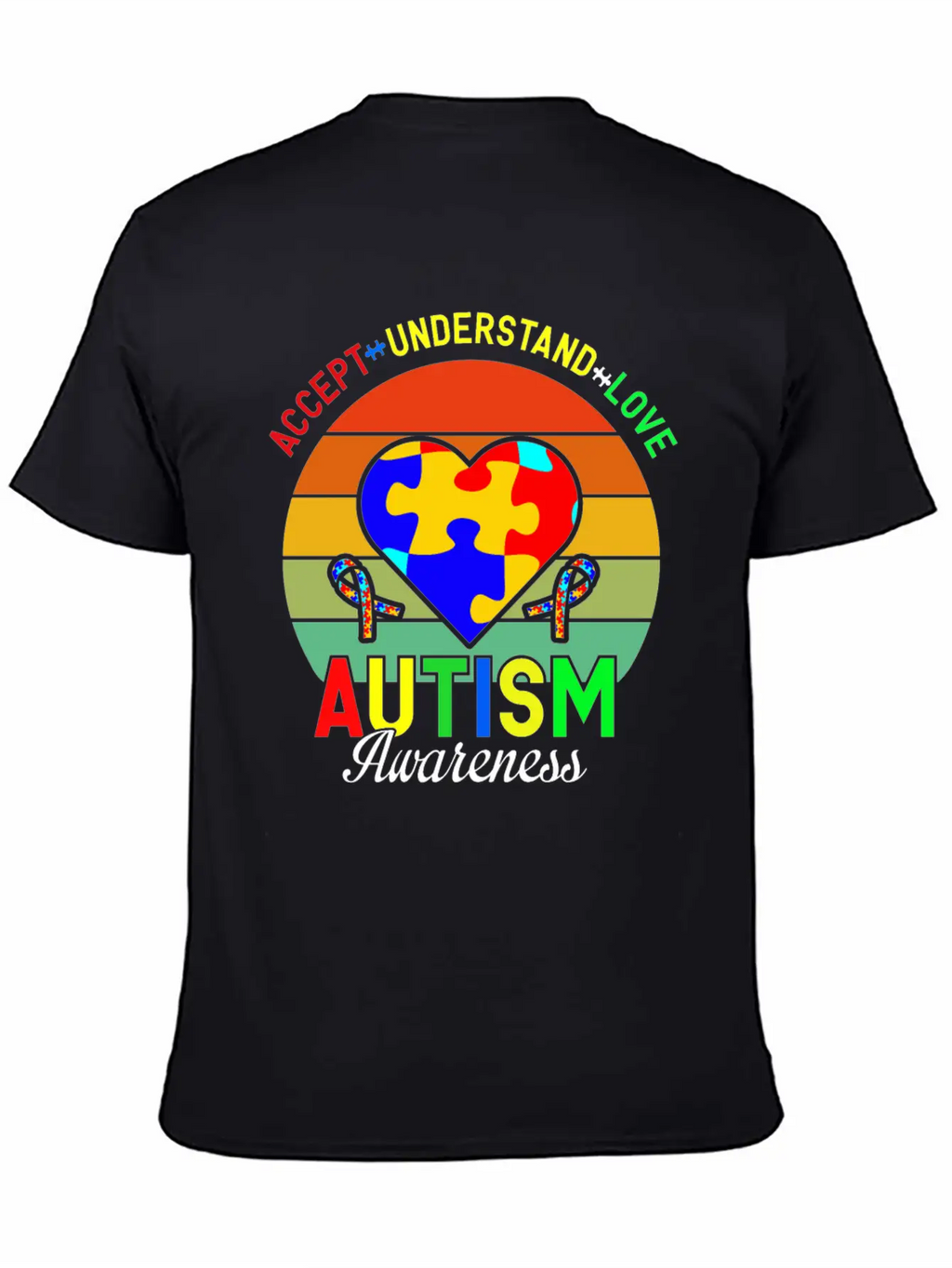 Love Autism Awareness Essential Cotton Tee For Daily Outfits – Unisex Style