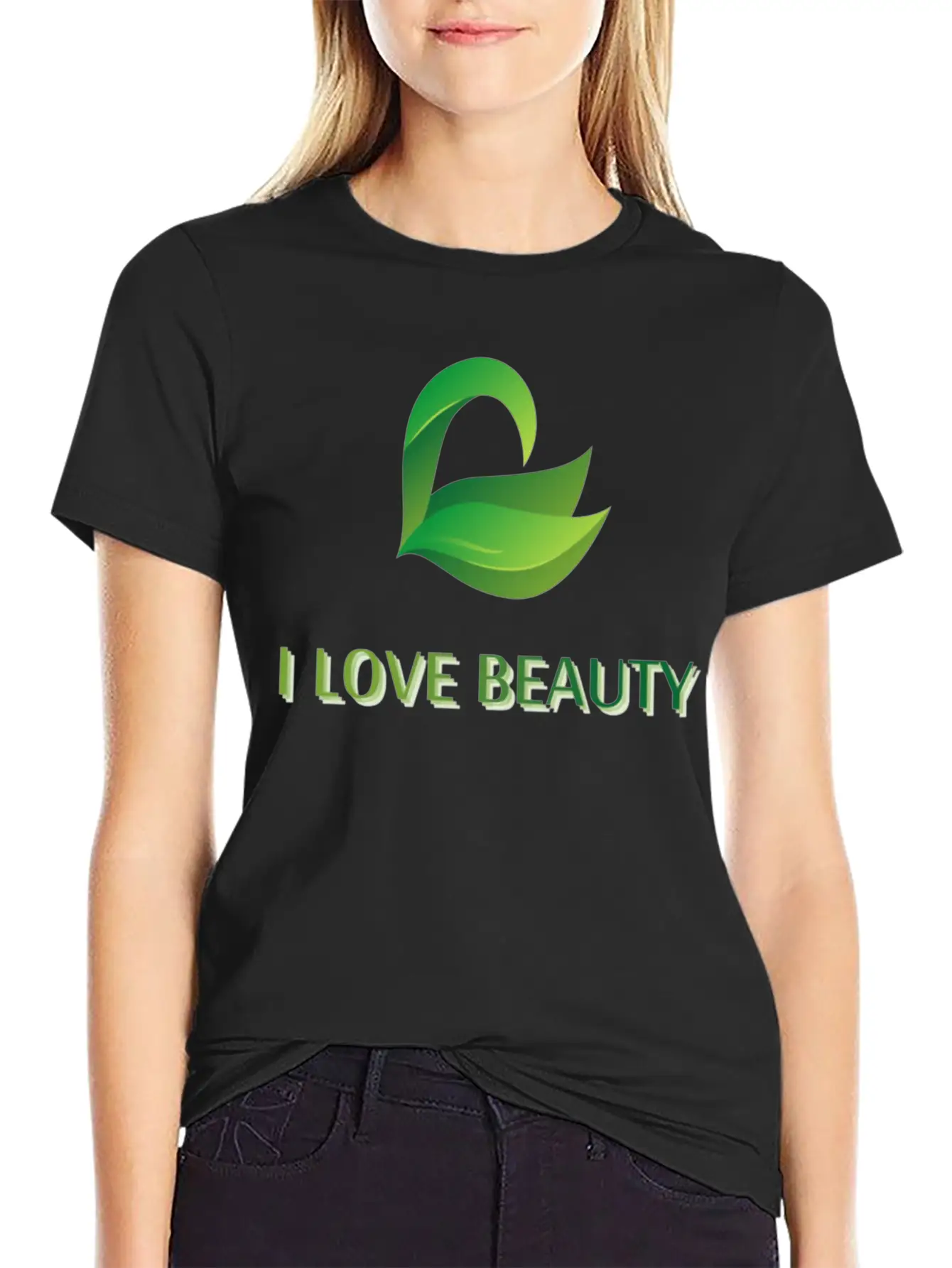 Love Beauty Unisex Short Sleeve Soft Cotton T-Shirt – Casual Everyday Wear