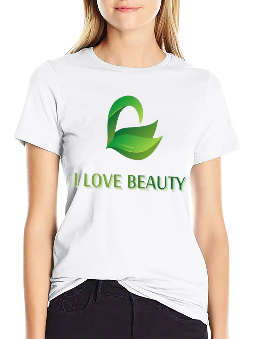 Love Beauty Unisex Short Sleeve Soft Cotton T-Shirt – Casual Everyday Wear