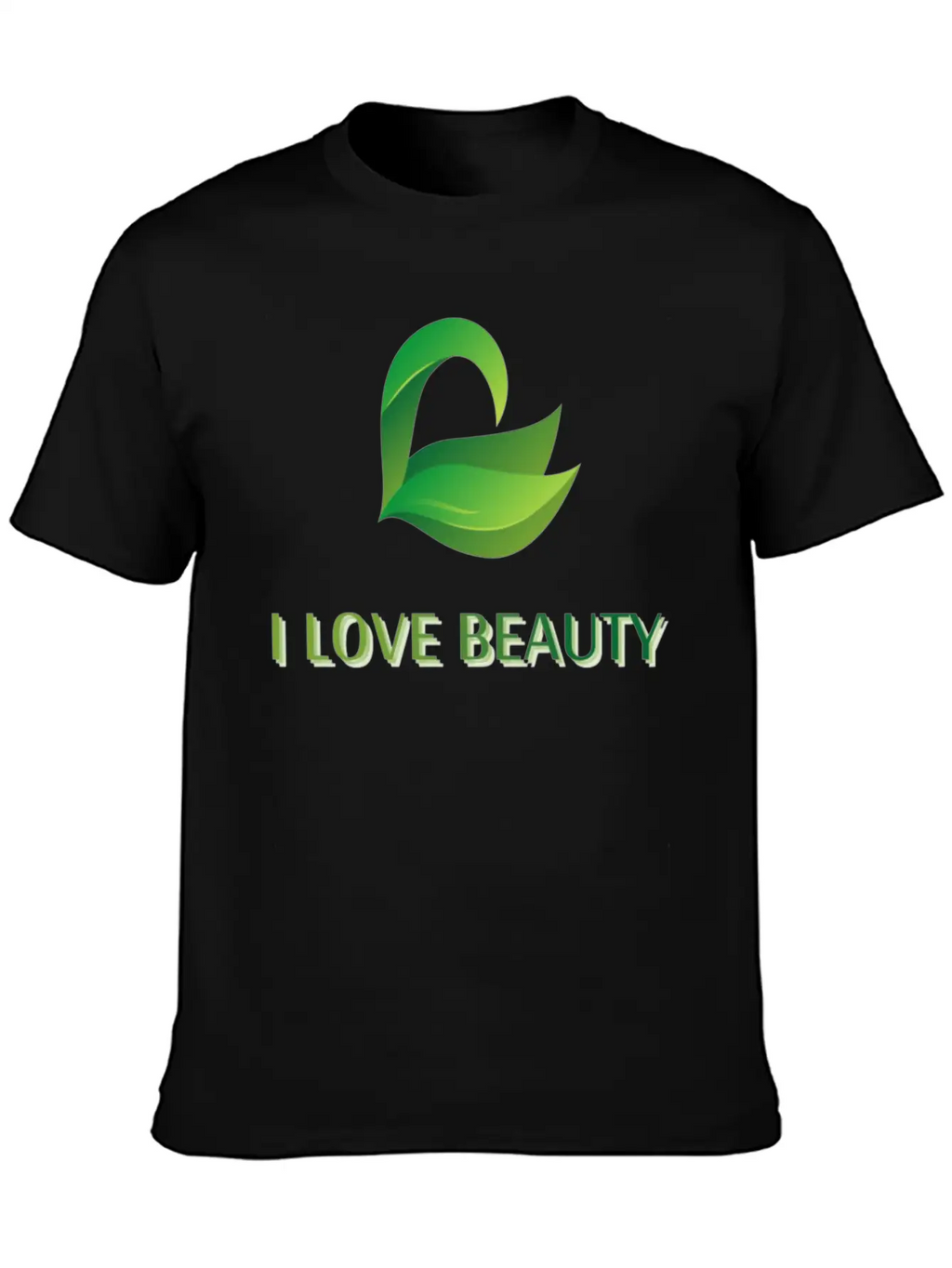 Love Beauty Unisex Short Sleeve Soft Cotton T-Shirt – Casual Everyday Wear