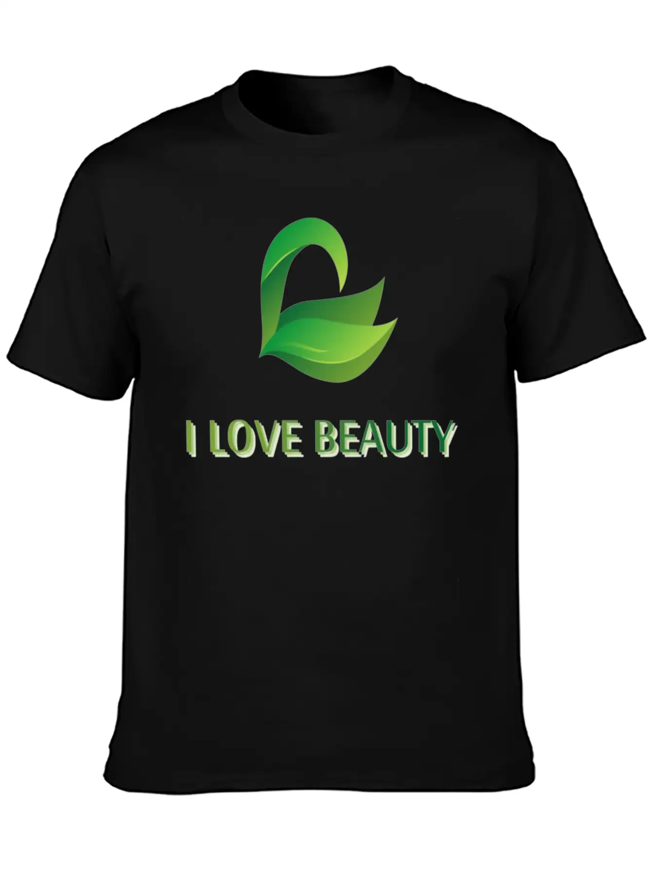 Love Beauty Unisex Short Sleeve Soft Cotton T-Shirt – Casual Everyday Wear