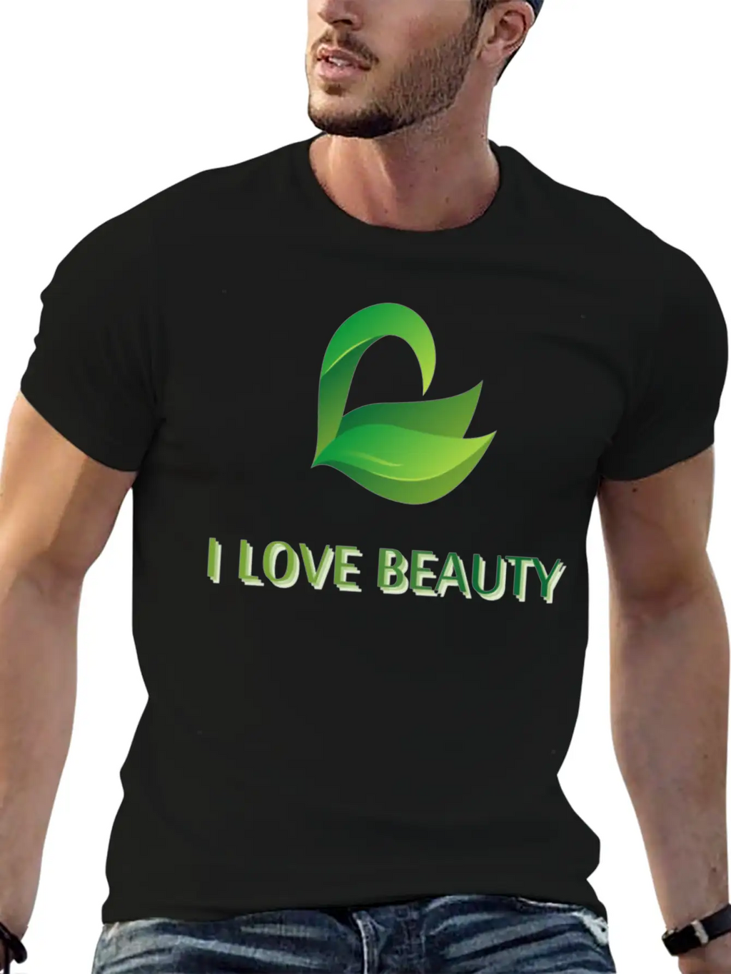 Love Beauty Unisex Short Sleeve Soft Cotton T-Shirt – Casual Everyday Wear