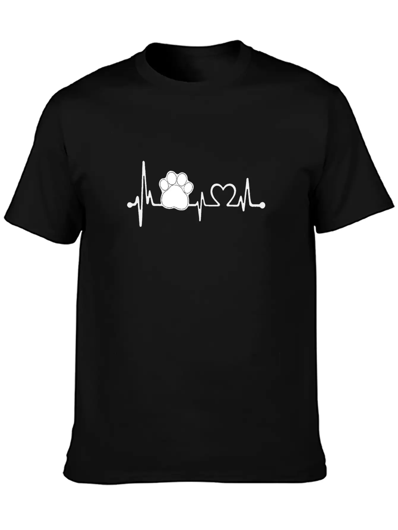 Love Dog Unisex Short Sleeve Soft Cotton T-Shirt – Casual Everyday Wear