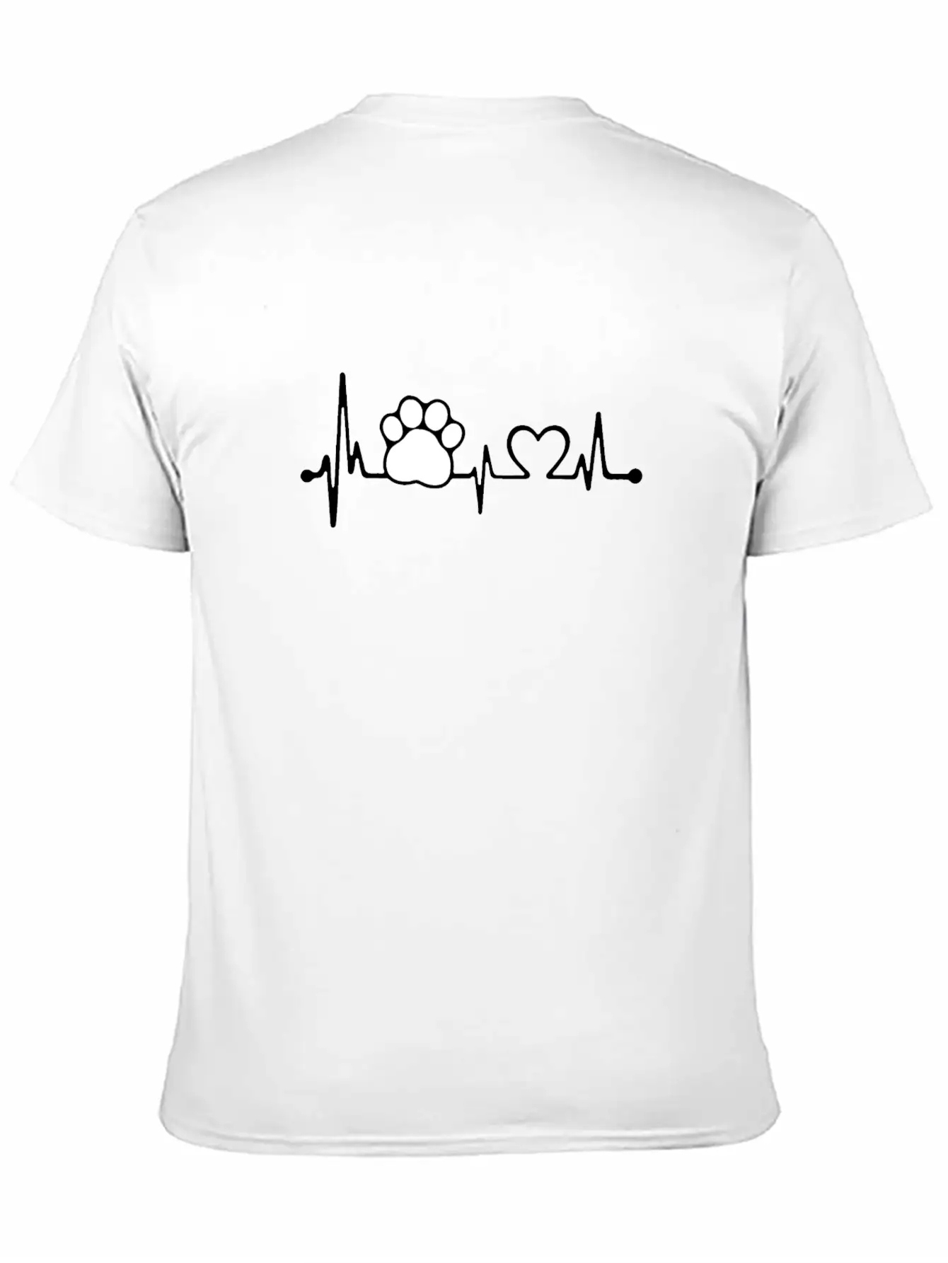 Love Dog Unisex Short Sleeve Soft Cotton T-Shirt – Casual Everyday Wear